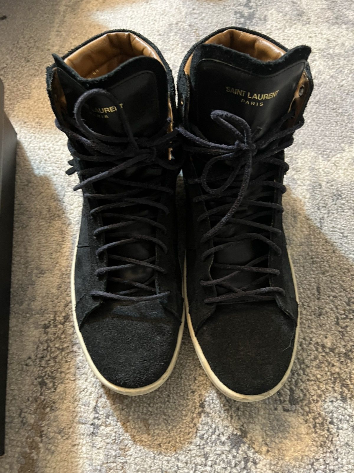 Hedi Slimane Hedi Slimane Saint Laurent Fringe Sneaker Size US 11 / EU 44 - 2 Thumbnail