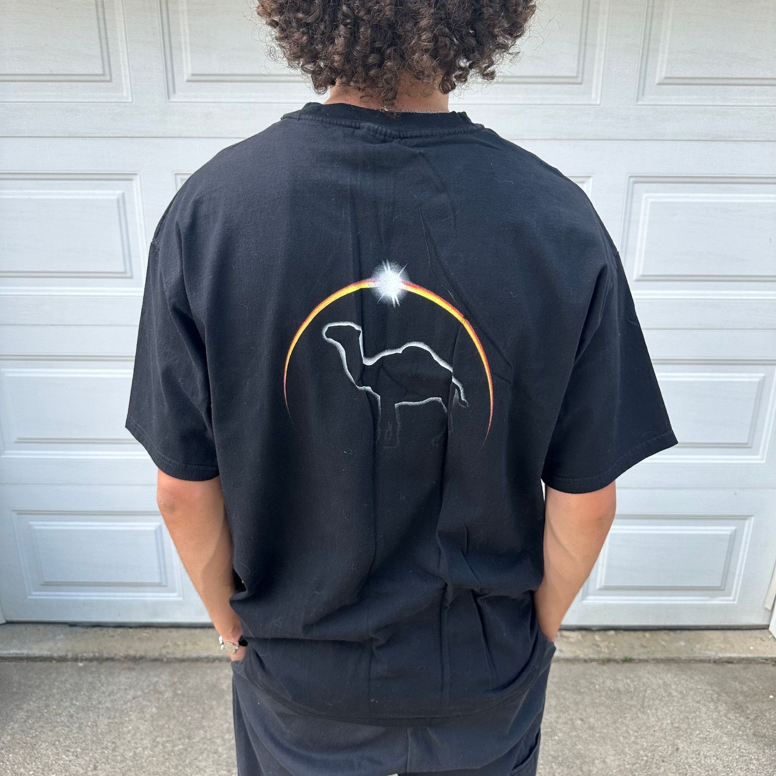 Camel Vintage 90s Men's Camel Cigarettes Eclipse Pocket Tee Sz XL Size US XL / EU 56 / 4 - 1 Thumbnail