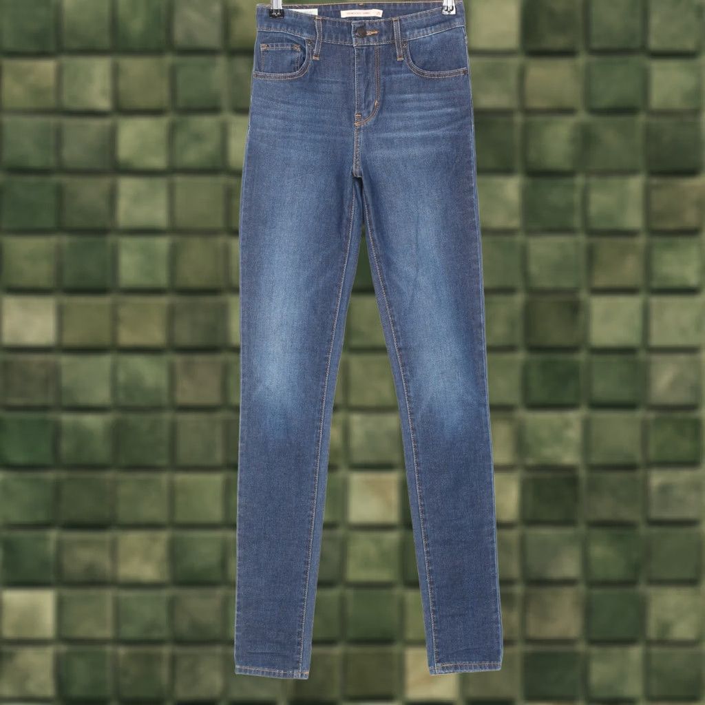 Levi's LEVI’S 721 HIGH RISE SKINNY PREMIUM Jeans Women 25/32 Blue 5-Pocket Rise High W25 L32 DZ5858 Size 42" / US 20 - 1 Thumbnail