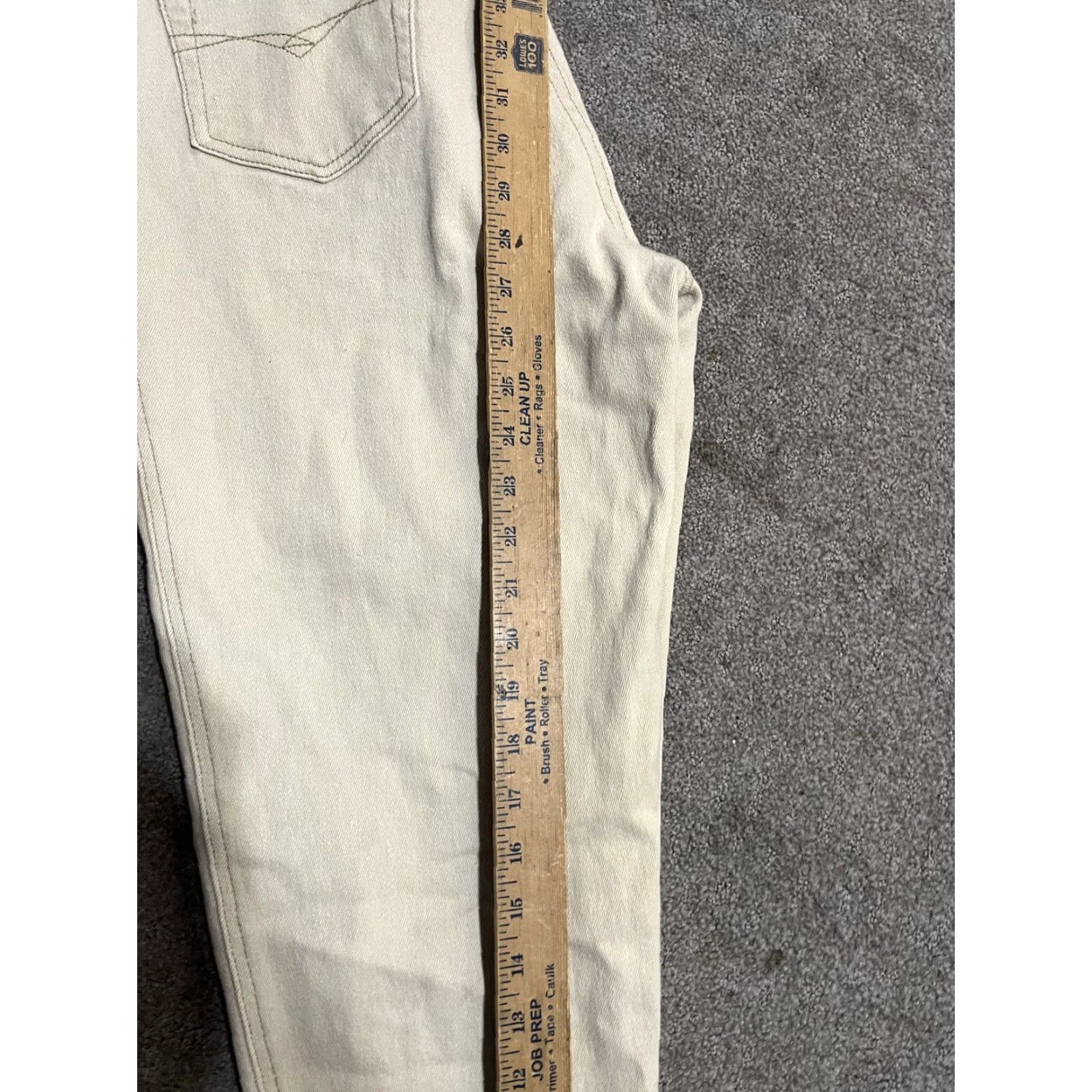 Gloria Vanderbilt Gloria Vanderbilt Jeans Women’s Beige Denim Amanda Straight Leg 14 Short 29 In Inseam Regular L Size 36" / US 14 / IT 50 - 6 Thumbnail