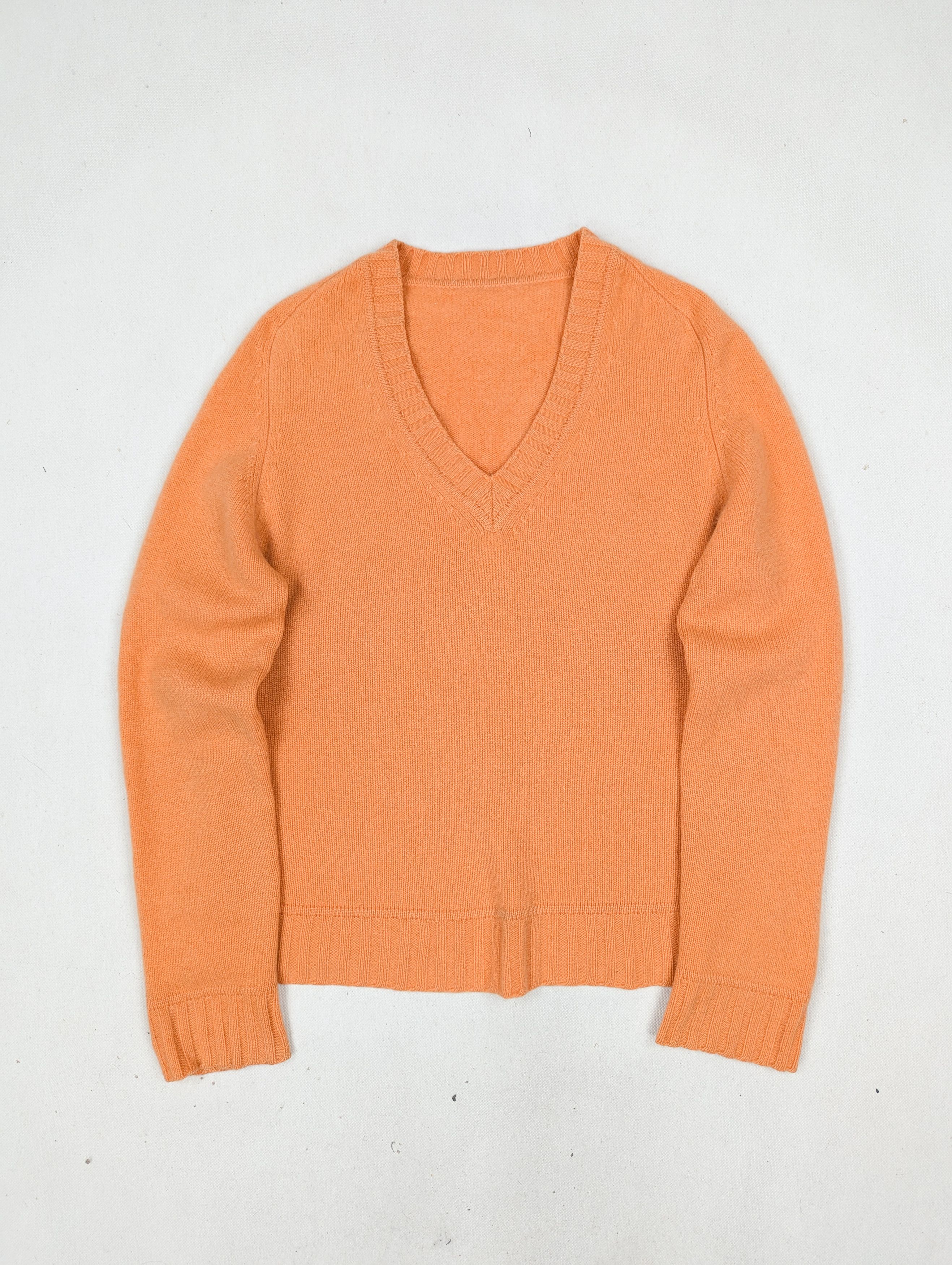 Iris von Arnim Iris Von Arnim 100% cashmere orange sweater jumper XL Size XL / US 12-14 / IT 48-50 - 1 Thumbnail