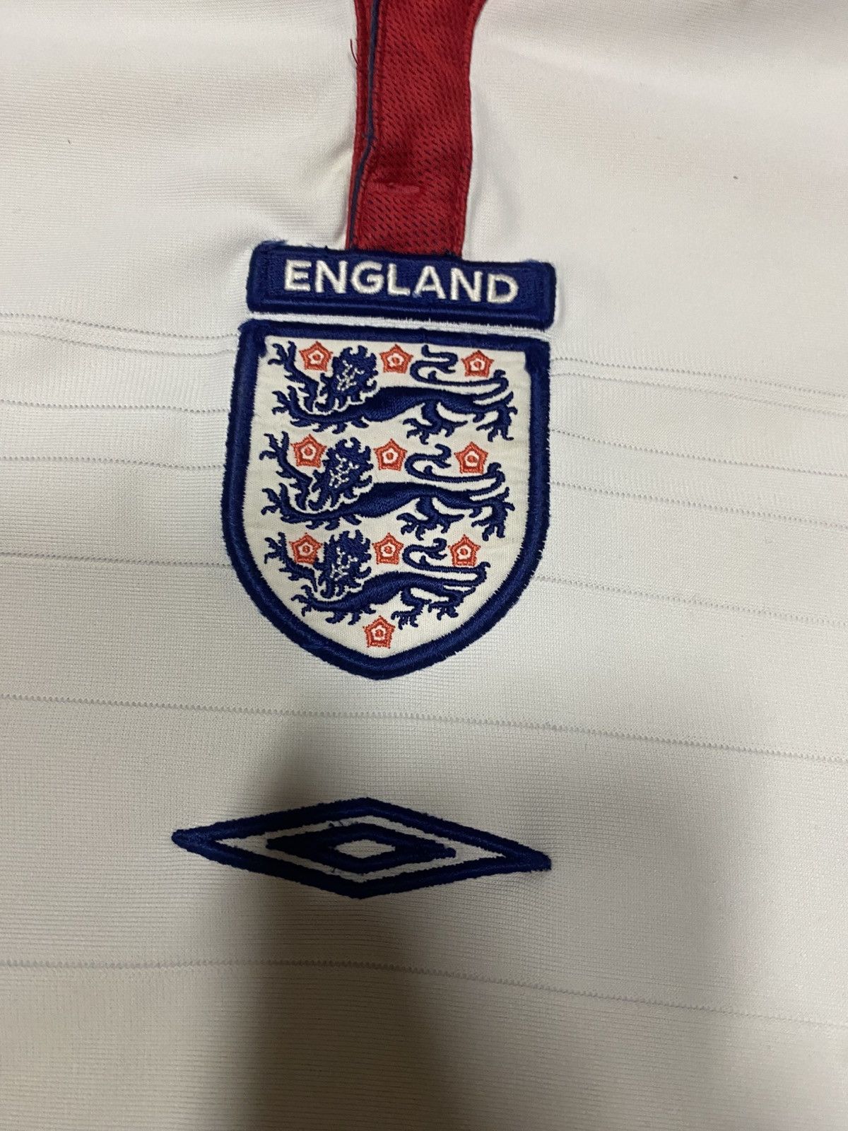 Umbro × Vintage 2 in 1 England Umbro National Home Football Jersey 2003/2005 Size US XL / EU 56 / 4 - 11 Thumbnail