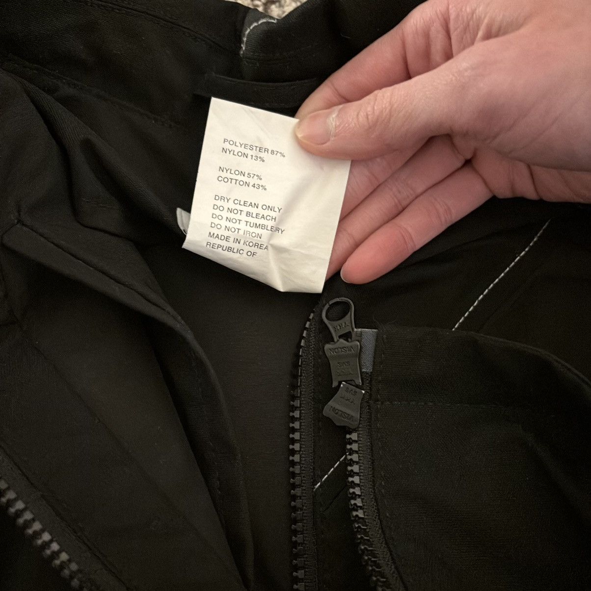POST ARCHIVE FACTION (PAF) 4.0+ Jacket Center zip drizzler contrast stitch technical Size US M / EU 48-50 / 2 - 4 Thumbnail