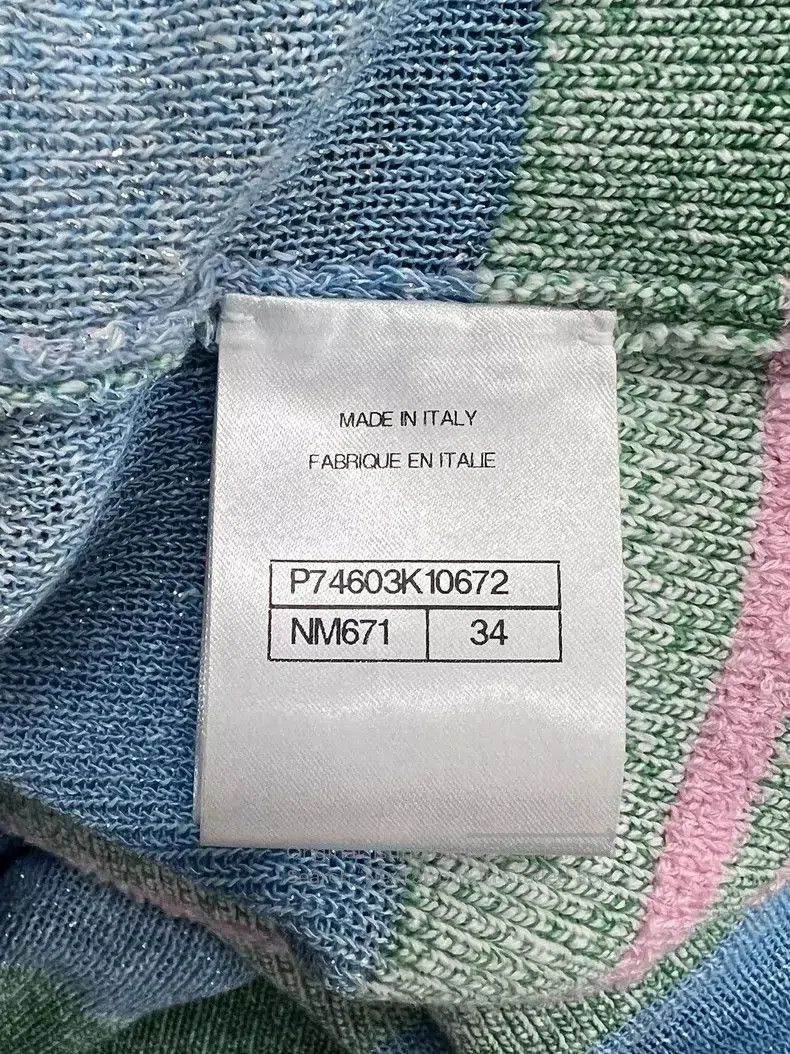 Chanel Chanel 23SS Colorblock Polo Dress. Size US XS / EU 42 / 0 - 5 Thumbnail