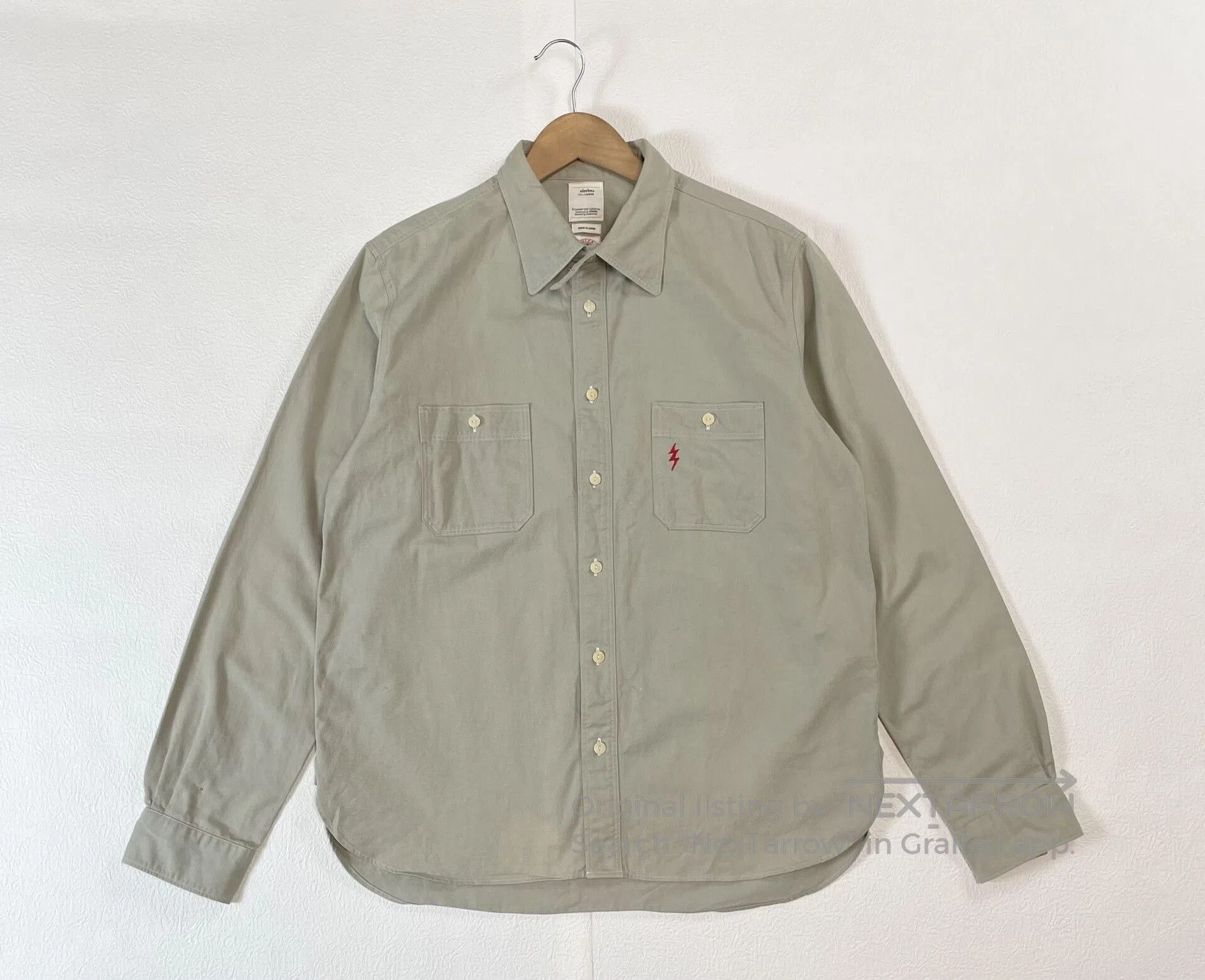 Visvim visvim albacore long sleeve shirt giza ox. Size US M / EU 48-50 / 2 - 1 Thumbnail