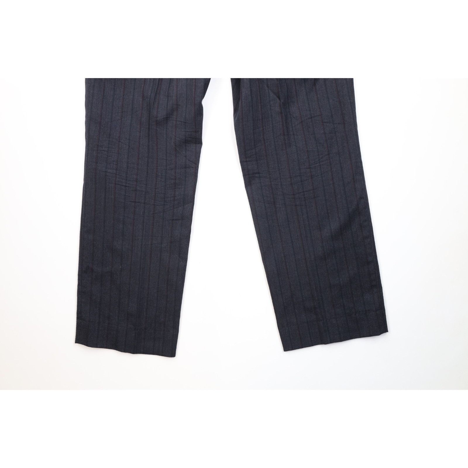 Vintage Vintage 70s Streetwear Wool Striped 2 Piece Suit Size 44R - 19 Thumbnail