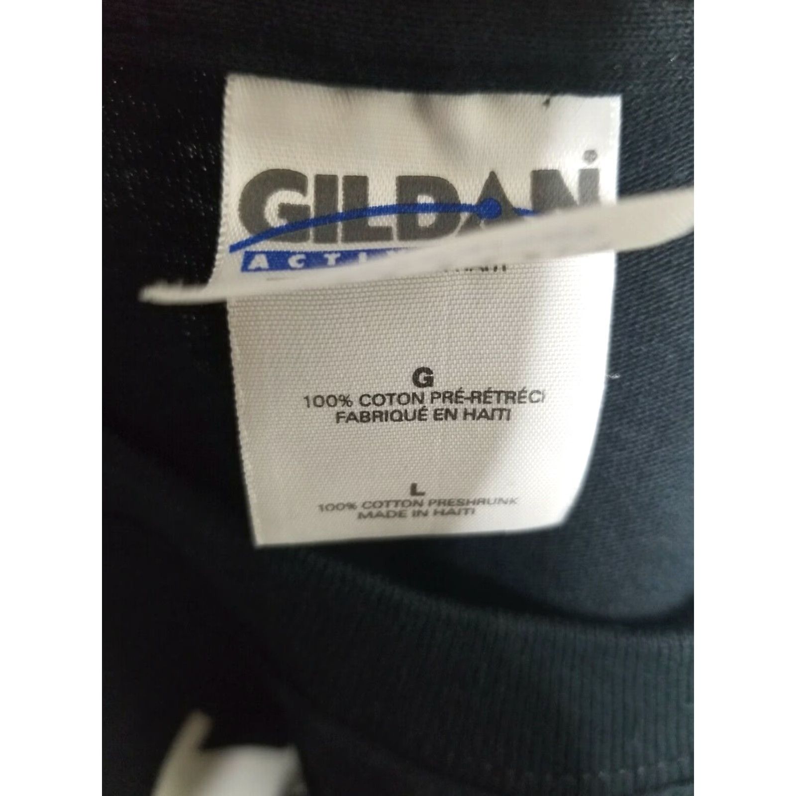 Gildan VINTAGE George W Bush Still The President T Shirt Mens L Black 50/50 Cotton Polyester Crew Neck Short Sleeve Graphic Print Gildan Regular Fit Size US L / EU 52-54 / 3 - 3 Thumbnail