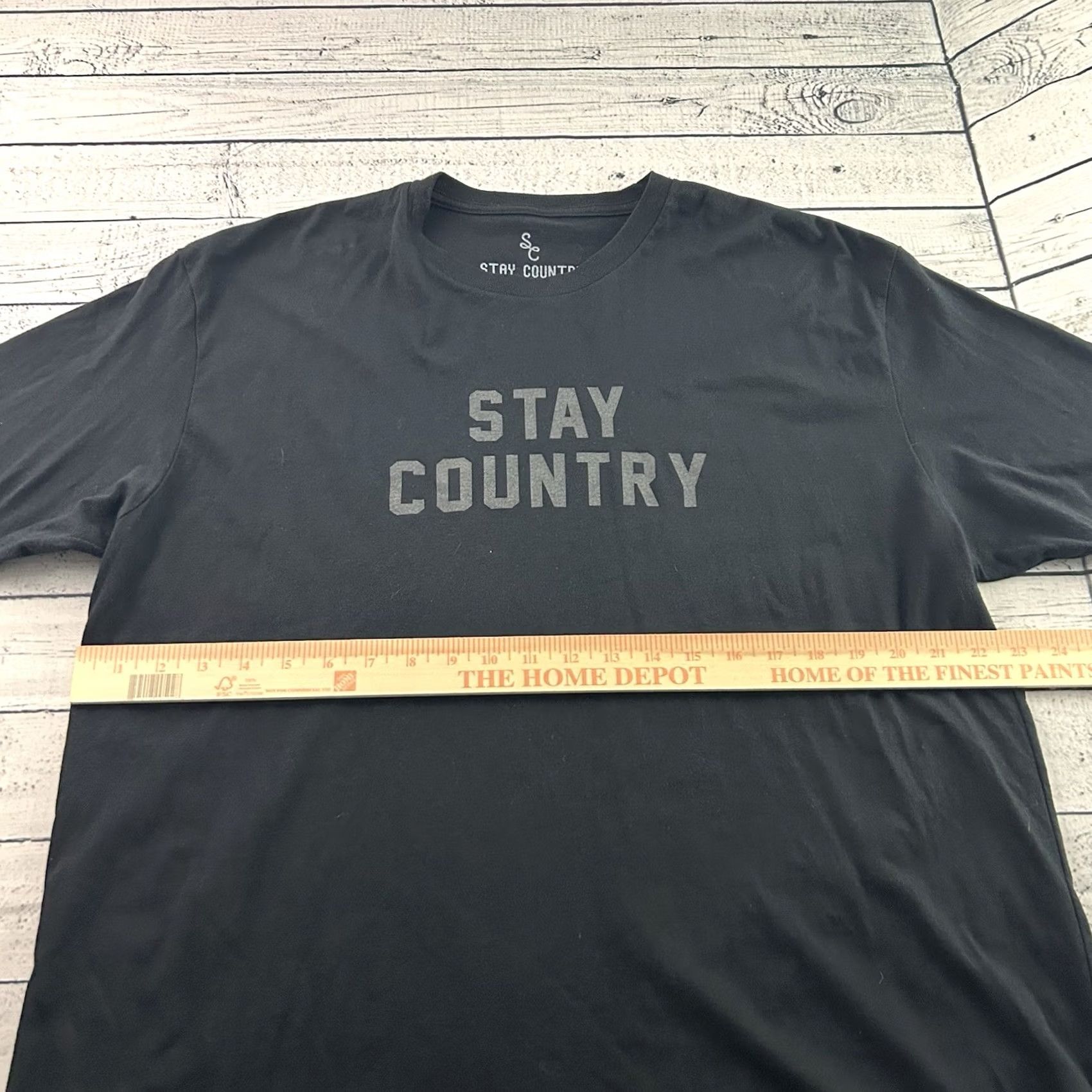 Vintage Stay Country Short Sleeve T Shirt Men's XXL Black Shirt Mens XXL Black Stay Country Shirt Short Sleeve T-Shirt Black XXLTTT Size US XXL / EU 58 / 5 - 4 Thumbnail