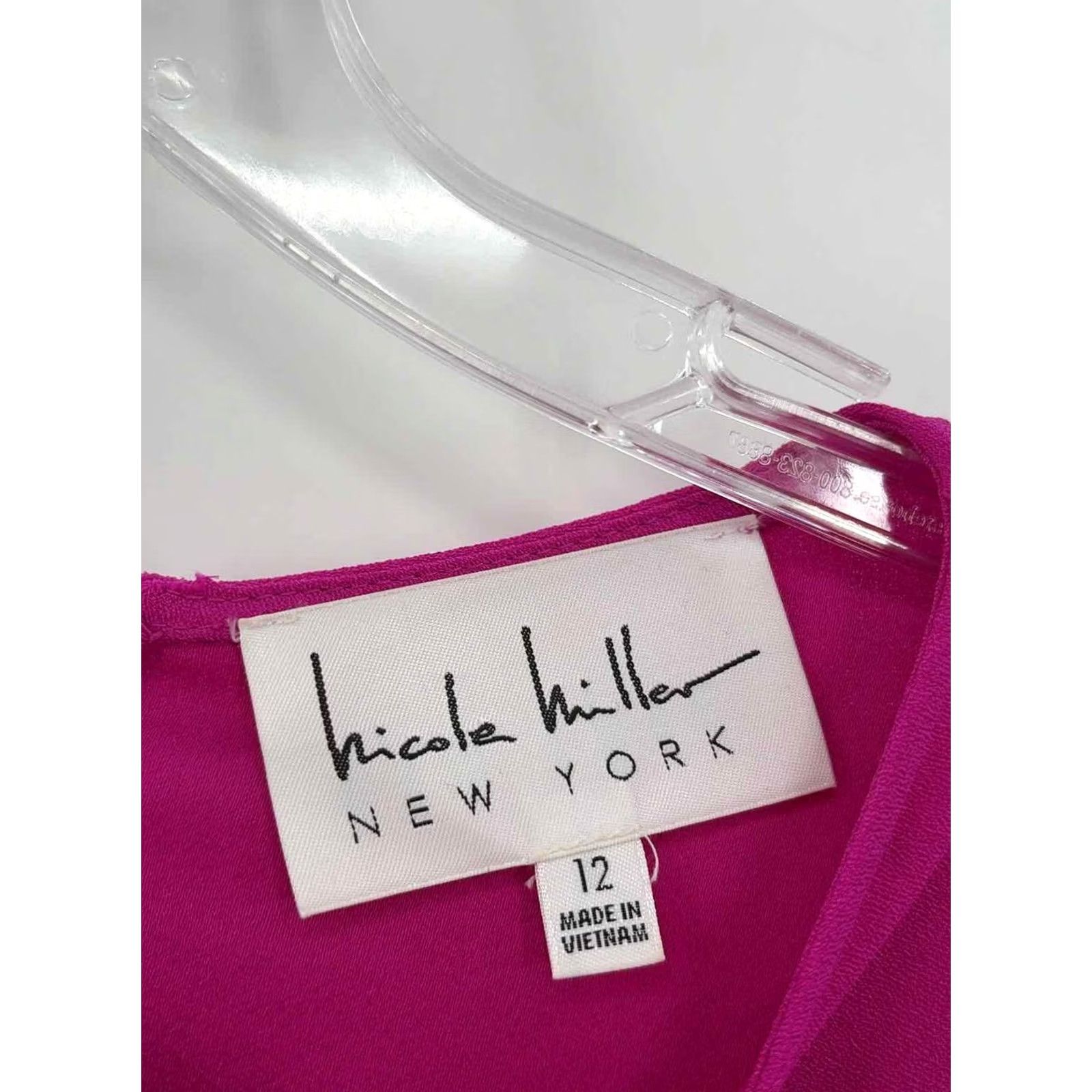 Nicole Miller Nicole Miller Purple Size 12 Blouse Size XL / US 12-14 / IT 48-50 - 3 Thumbnail