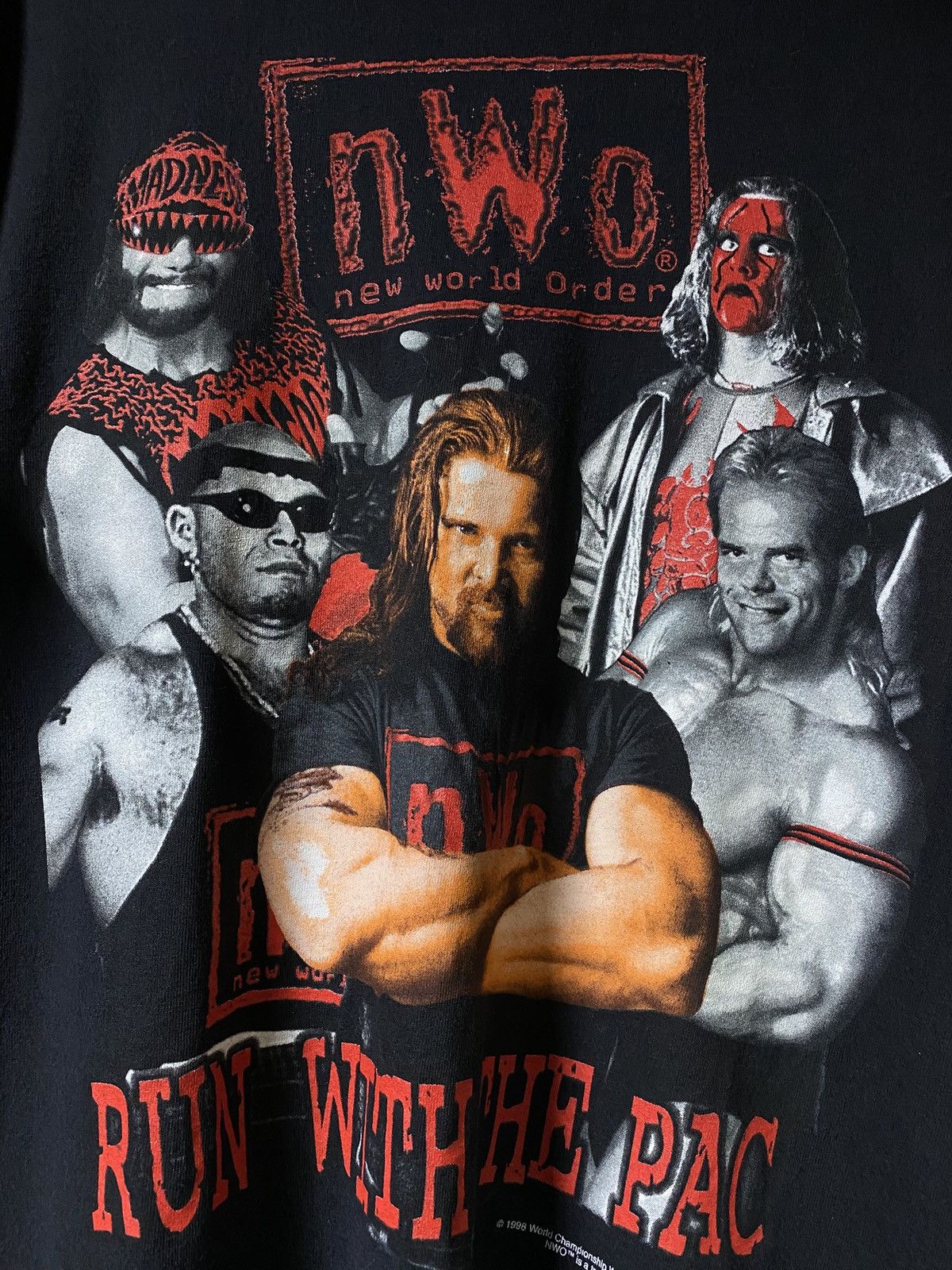 Vintage × WCW/nWo Vintage 1998 Nwo New World Order Wrestling T-Shirt Large Size US L / EU 52-54 / 3 - 3 Thumbnail