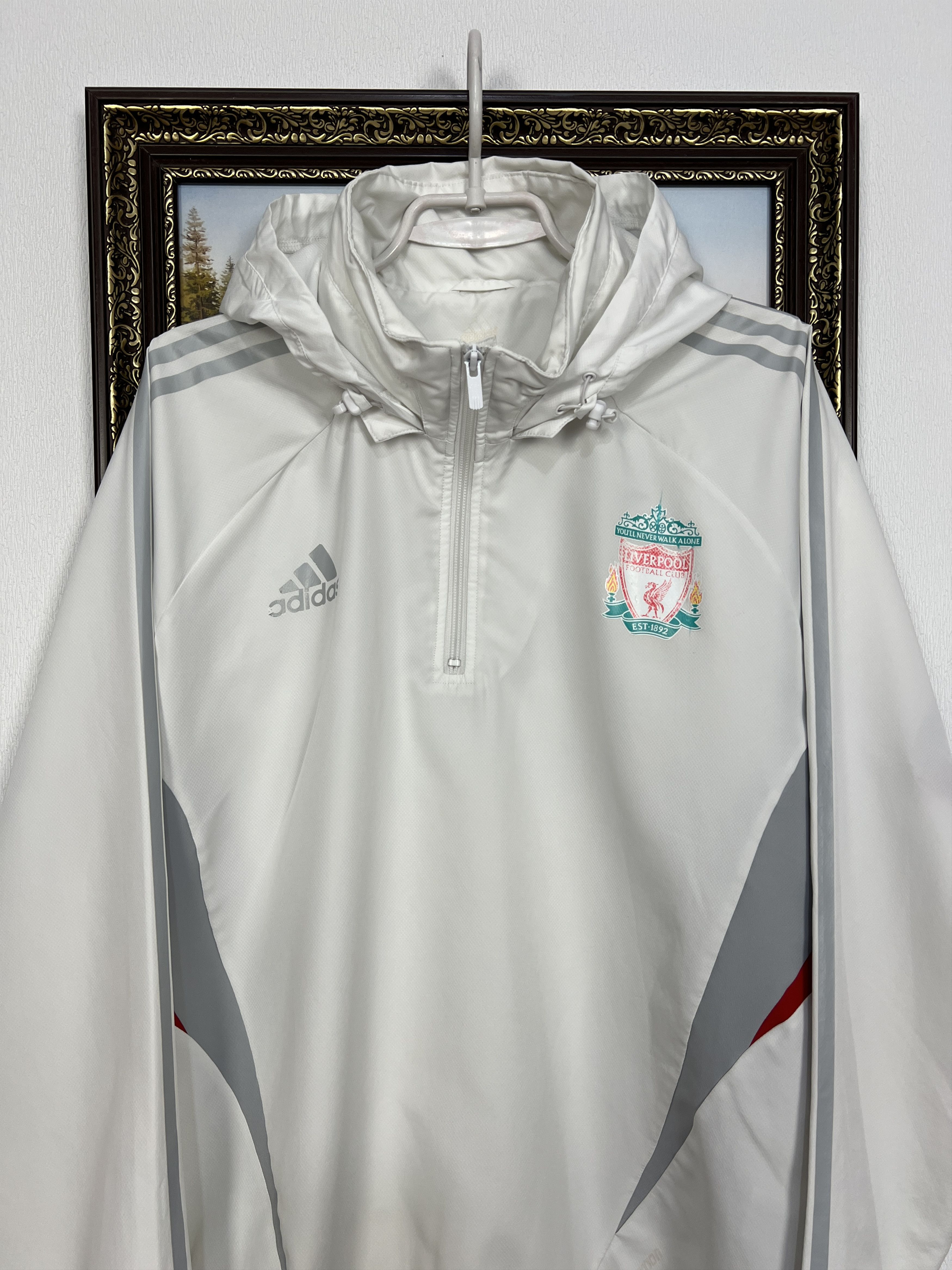Vintage Liverpool Football Train Jacket Soccer Track Top