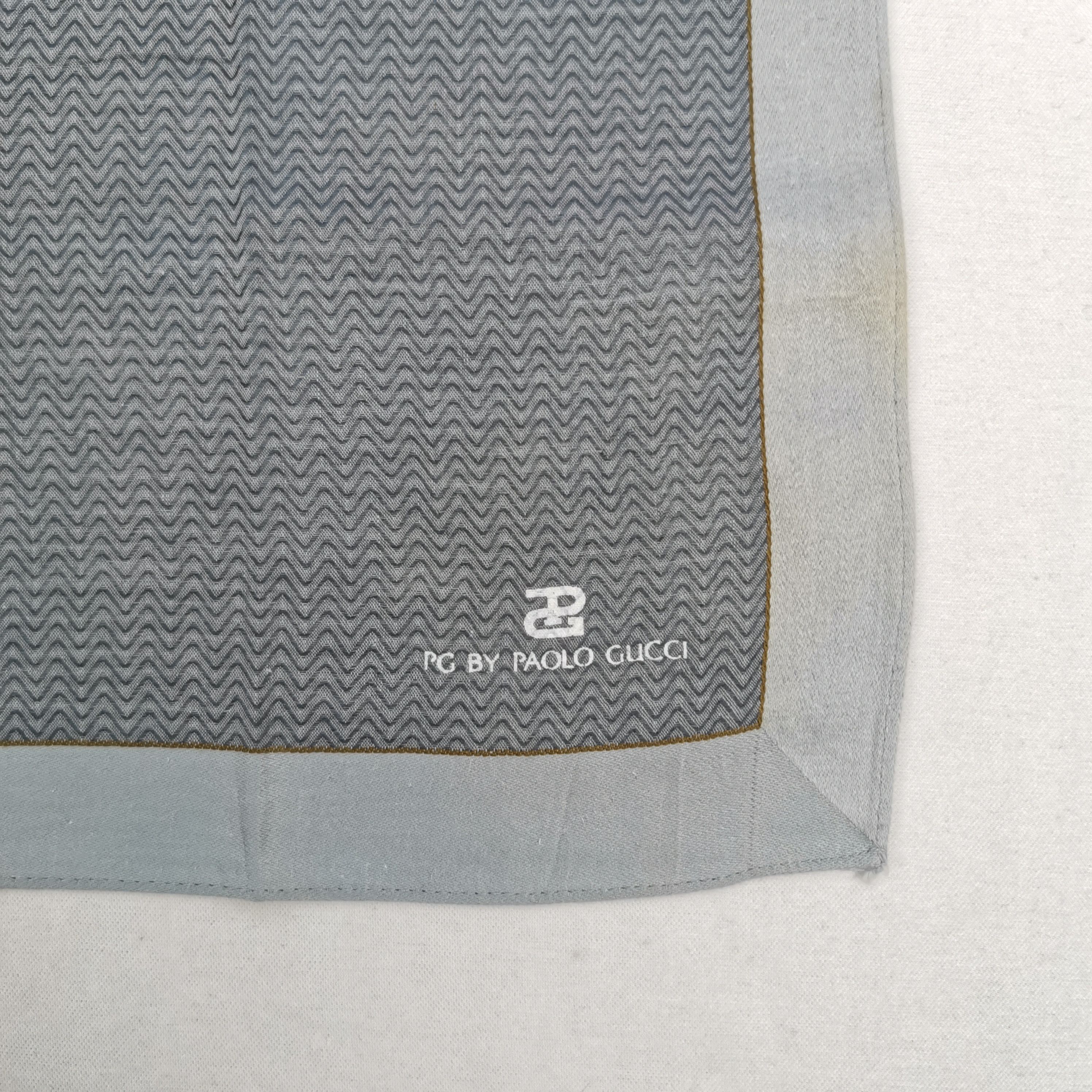 Paolo Gucci Vintage Paolo Gucci Handkerchief Neckerchief Bandana Size ONE SIZE - 3 Thumbnail