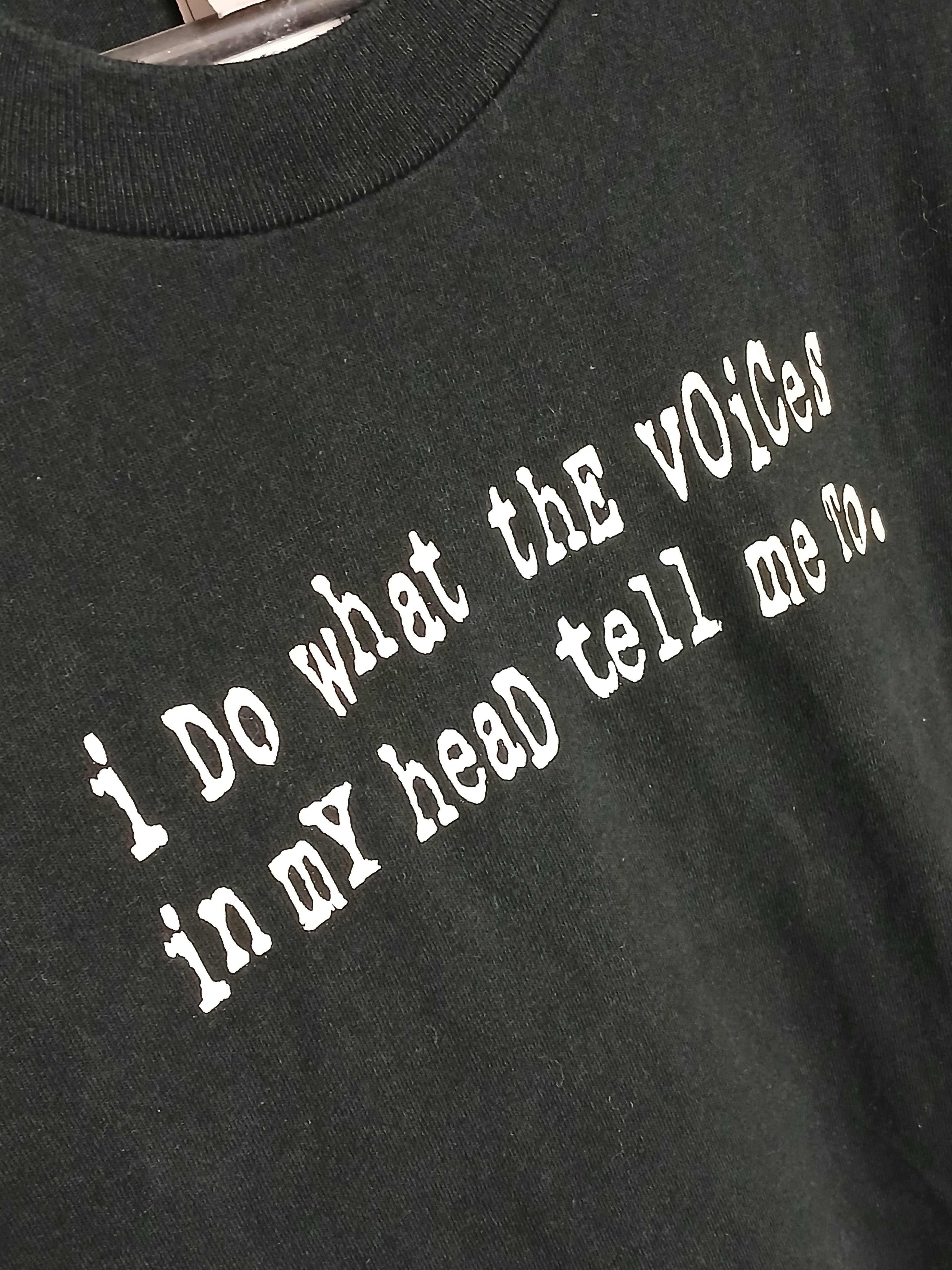 Other I Do What The Voices In My Head Tell Me To T-Shirt Size US XL / EU 56 / 4 - 3 Thumbnail