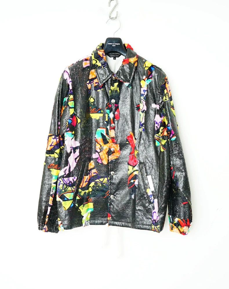 Comme des Garcons Comme des Garcons Spliced artificial leather coach leather Size US S / EU 44-46 / 1 - 2 Thumbnail