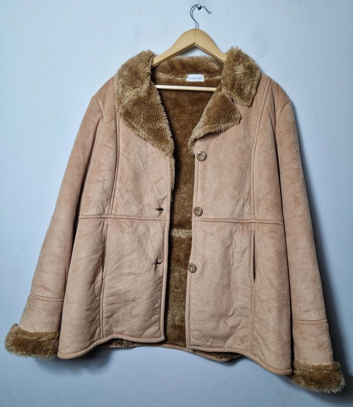 Miss Sixty × Vintage vintage faux fur coat y2k Size L / US 10 / IT 46 - 4 Thumbnail