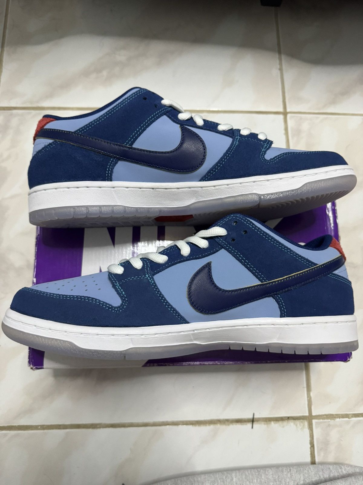 Nike SB Nike SB Dunk Low Why So Sad Size 12 DS OG All Rare Clean Size US 12 / EU 45 - 3 Thumbnail