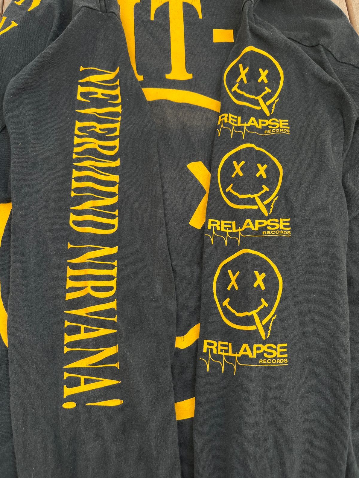 Vintage Vintage Exit 13 - Nevermind Nirvana! Size US XL / EU 56 / 4 - 6 Thumbnail