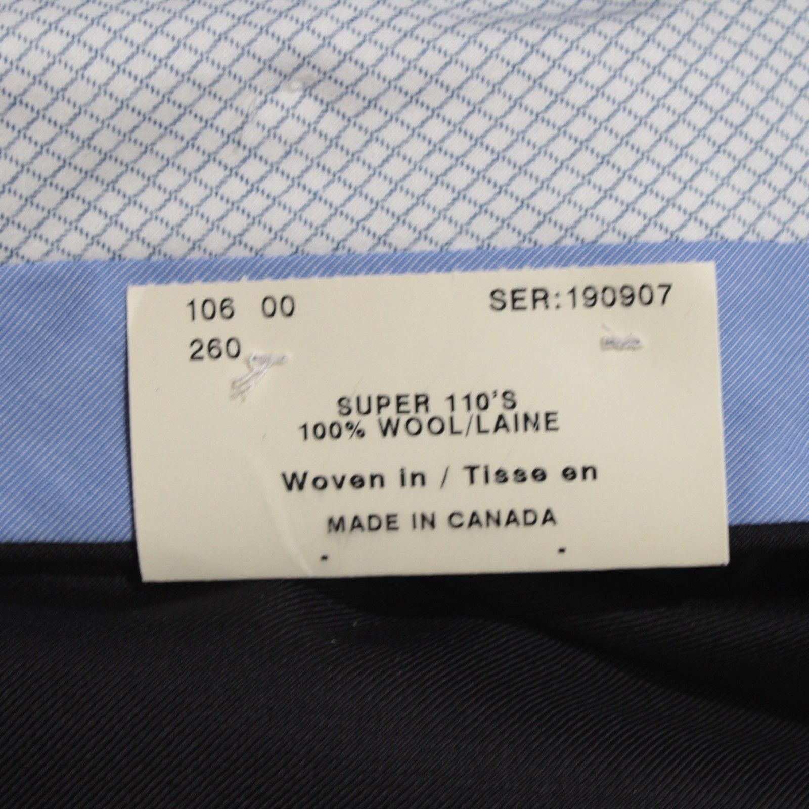 Samuelsohn Samuelsohn New with tags Dress Pants Size 42 US In Black Size US 42 / EU 58 - 7 Thumbnail