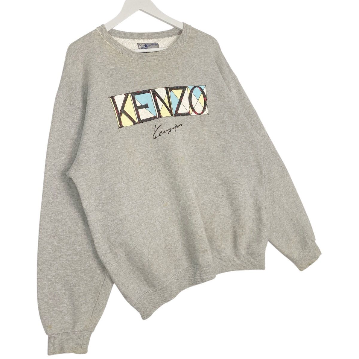 Other Vintage Jeans Kenzo Big Printed Crewneck Sweatshirt Size L Size US L / EU 52-54 / 3 - 3 Thumbnail