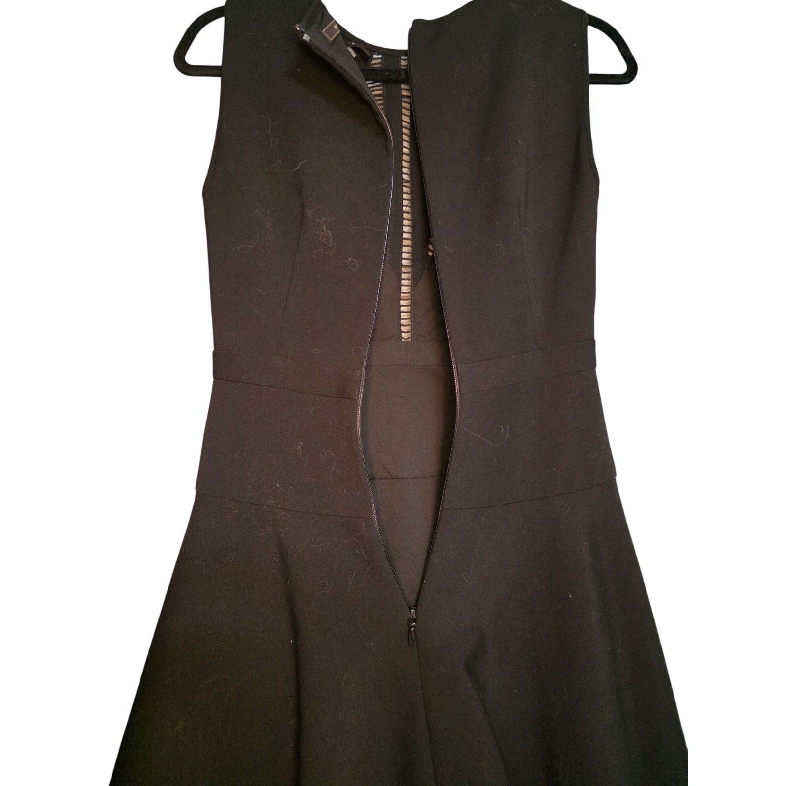 Bcbgmaxazria BCBG Max Azria Black Sleeveless Fit & Flare Dress Size 2 Size XS / US 0-2 / IT 36-38 - 17 Thumbnail