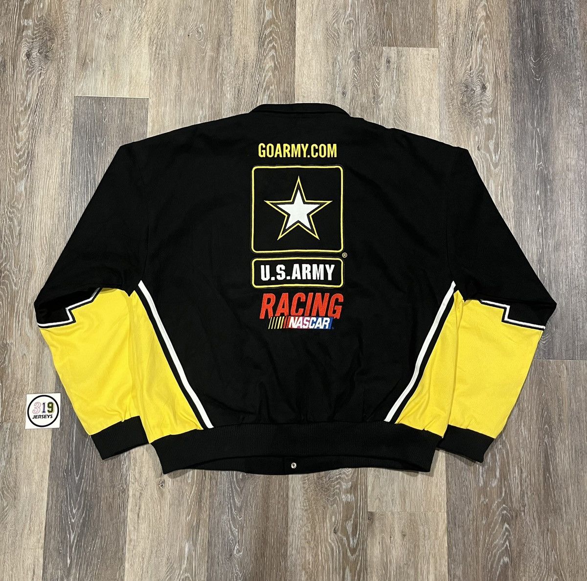 NASCAR × Vintage Racing Champions Apparel U.S. Army NASCAR Jacket Size US L / EU 52-54 / 3 - 2 Thumbnail