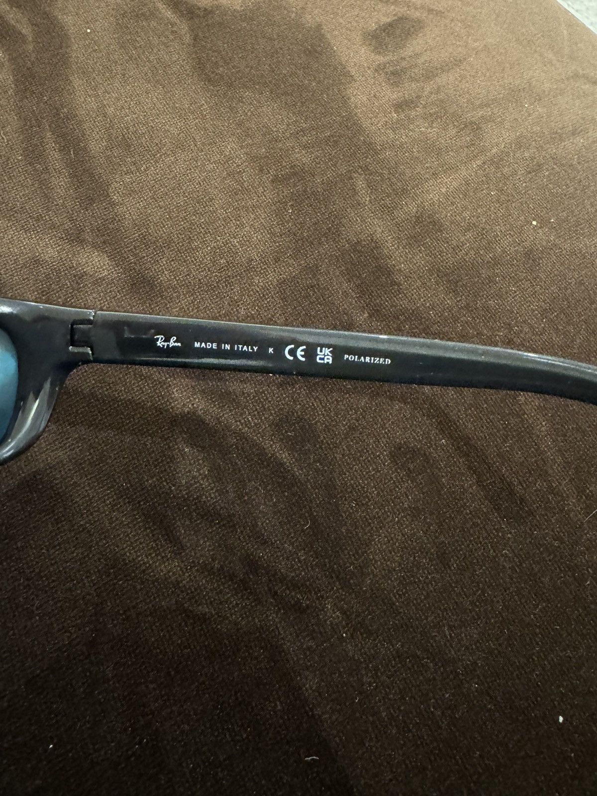 RayBan RayBan slim rectangular polarised sunglasses Size ONE SIZE - 4 Thumbnail