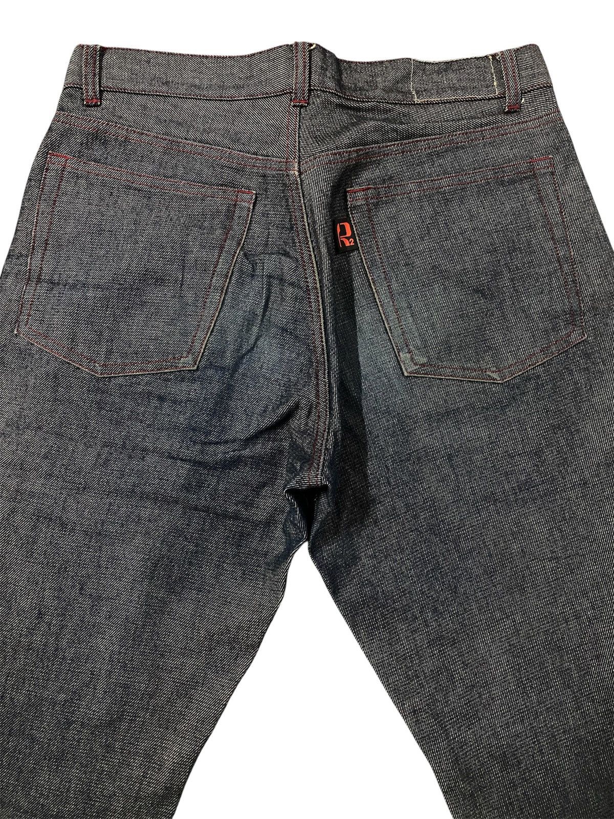 291295=Homme 291295 Homme Multi Pocket Bikers Style Denim Jeans Size US 30 / EU 46 - 4 Thumbnail