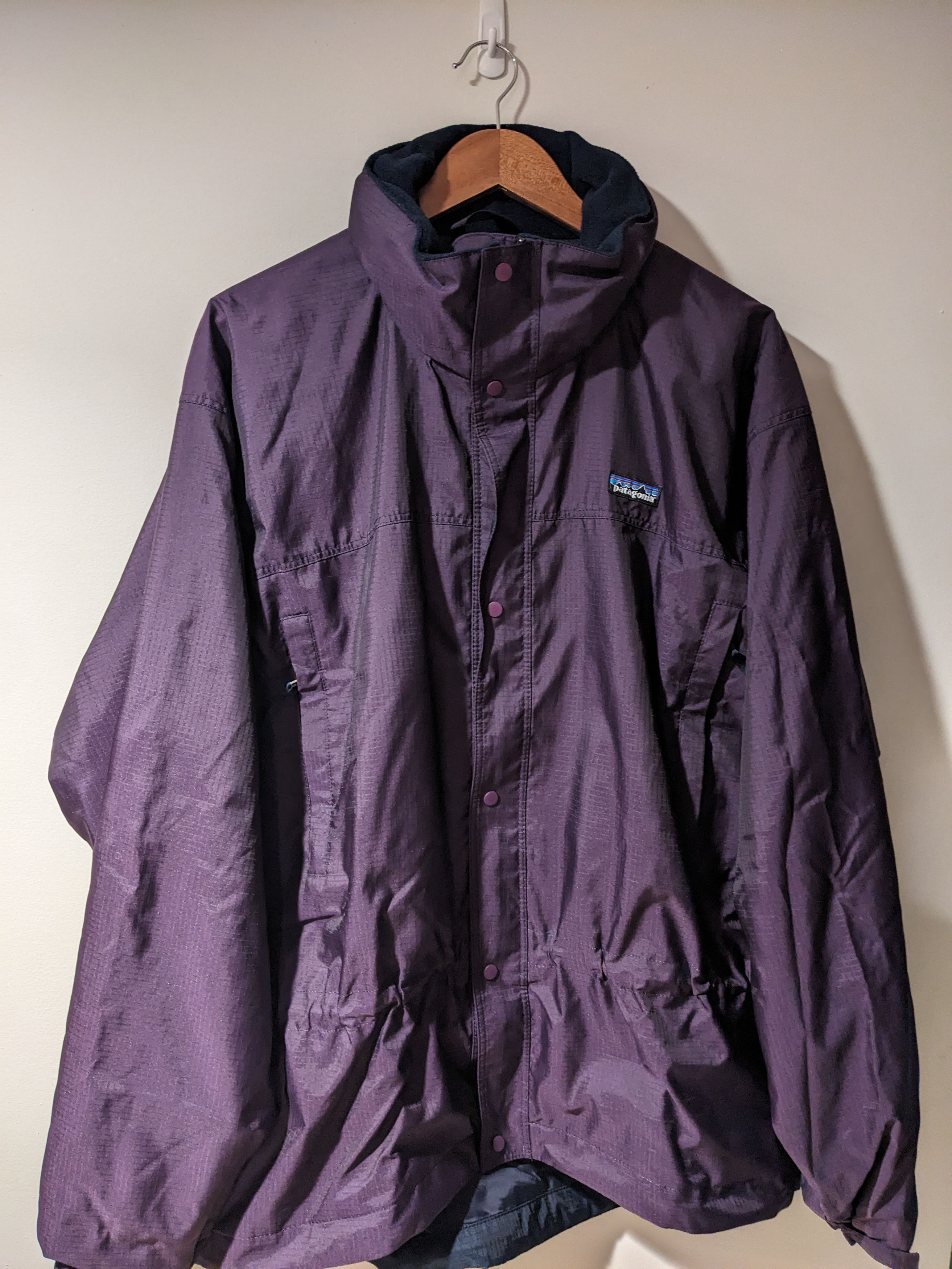 Patagonia × Vintage Vintage 90s Patagonia Purple X-Large Glade Runner Jacket Size US XL / EU 56 / 4 - 1 Thumbnail