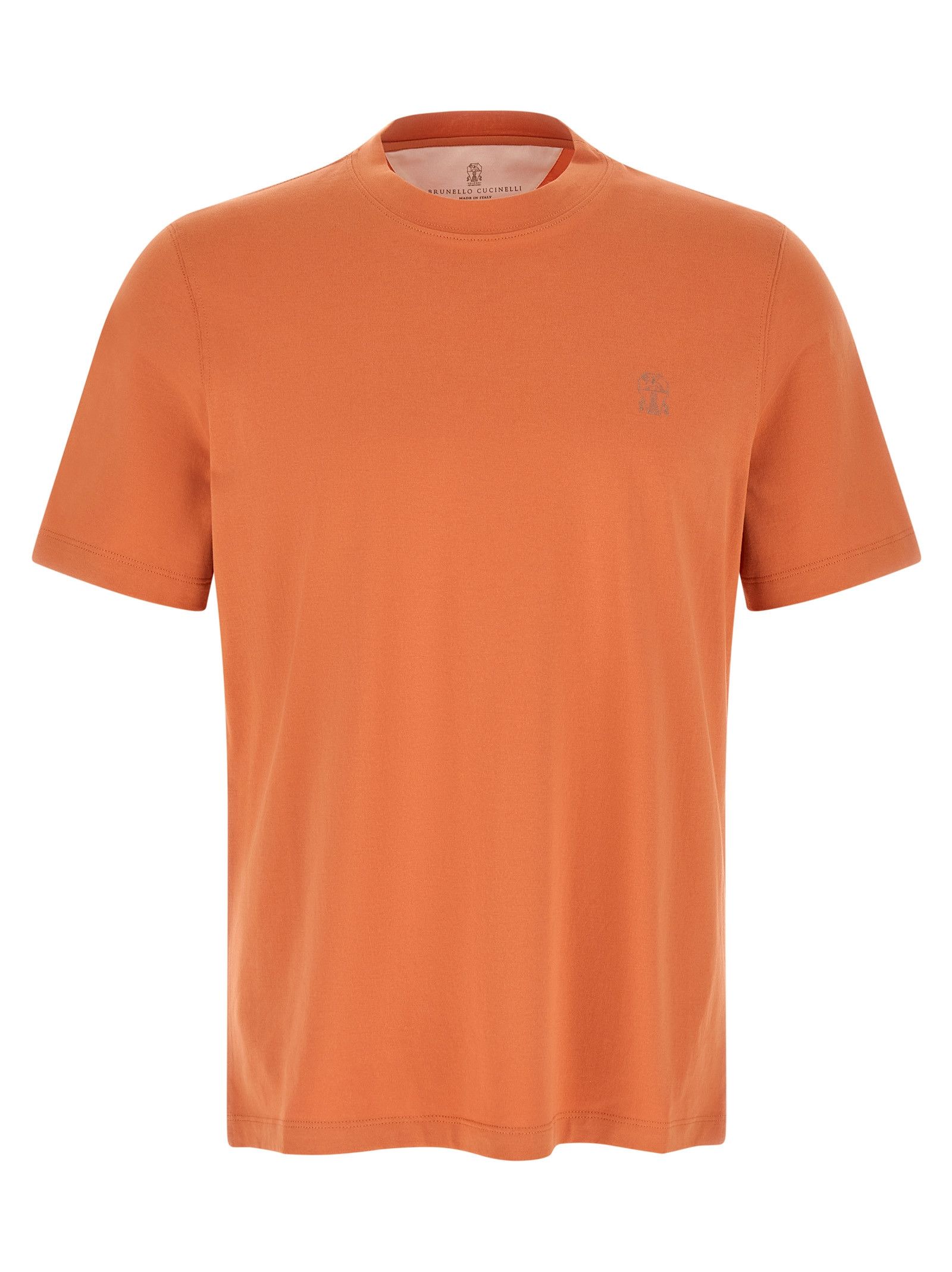 Brunello Cucinelli Logo print T-shirt Size US M / EU 48-50 / 2 - 1 Thumbnail