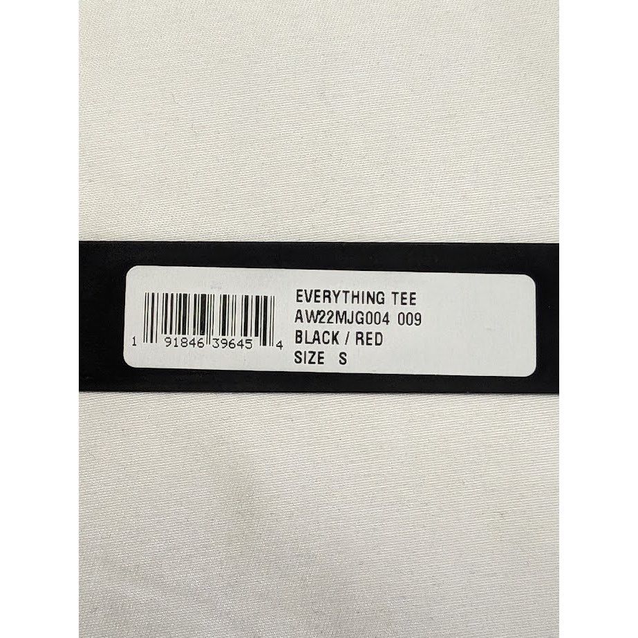 Amiri o1rshd1 Everything T-Shirt in Black / Red Size US S / EU 44-46 / 1 - 22 Thumbnail