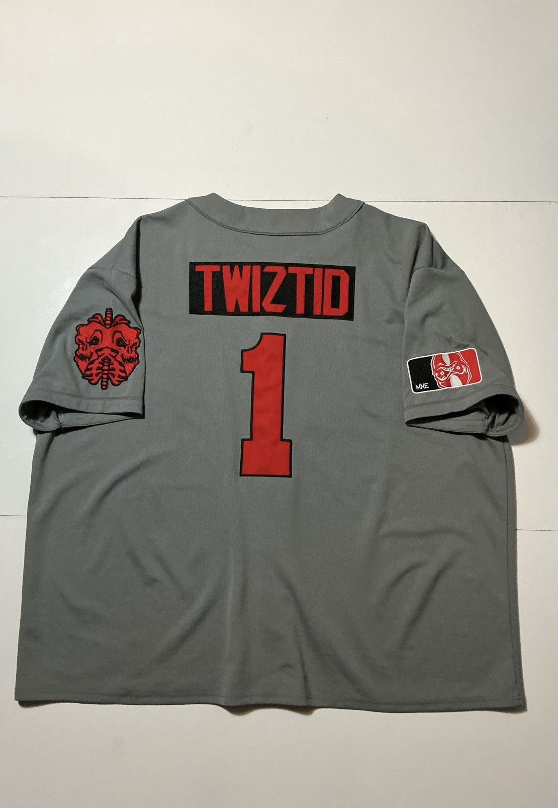 Other Rare Twiztid MNE Serial Killers Embroidered Baseball Jersey Size US XXL / EU 58 / 5 - 2 Thumbnail
