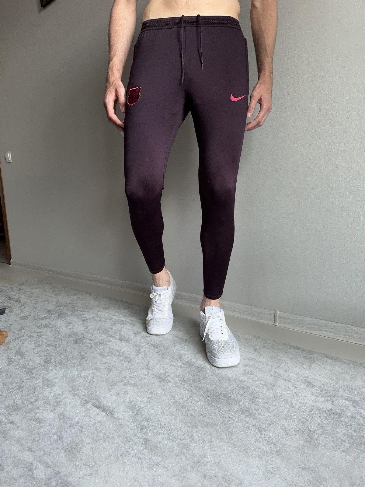Nike Nike FC BARCELONA soccers Track Pants Football Training Size US 28 / EU 44 - 3 Thumbnail