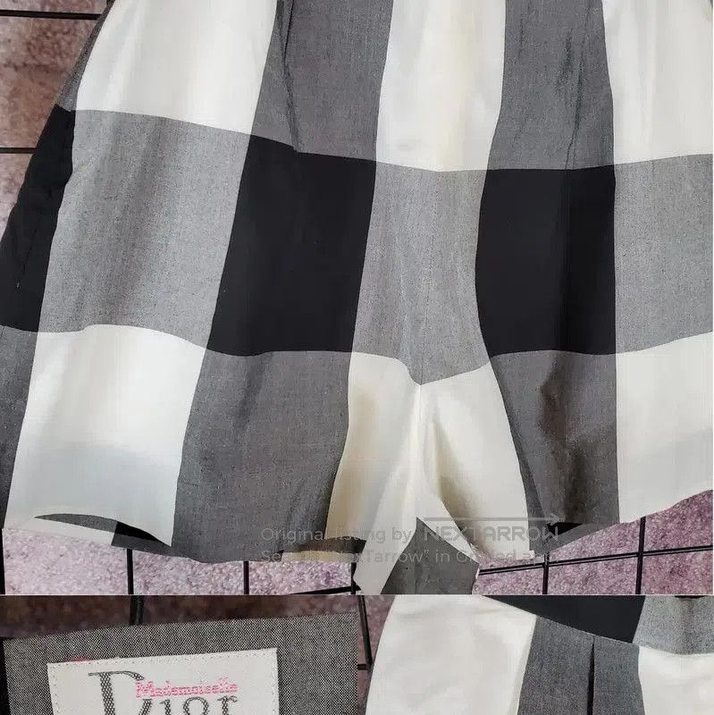Dior Dior Summer Cotton Plaid Casual Pants . Size 27" / US 4 / IT 40 - 4 Thumbnail