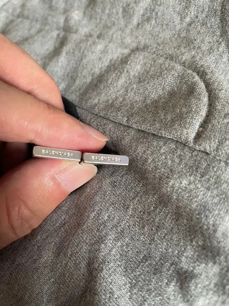 Balenciaga Balenciaga Gray Sweatpants with Drawstring-yf. Size US 30 / EU 46 - 5 Thumbnail