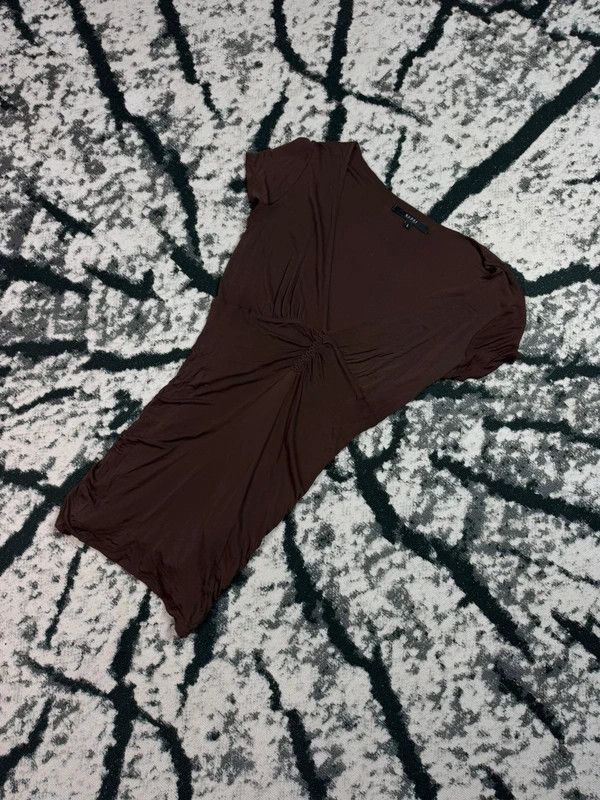 Gucci Gucci brown L rayon blouse Size L / US 10 / IT 46 - 2 Thumbnail