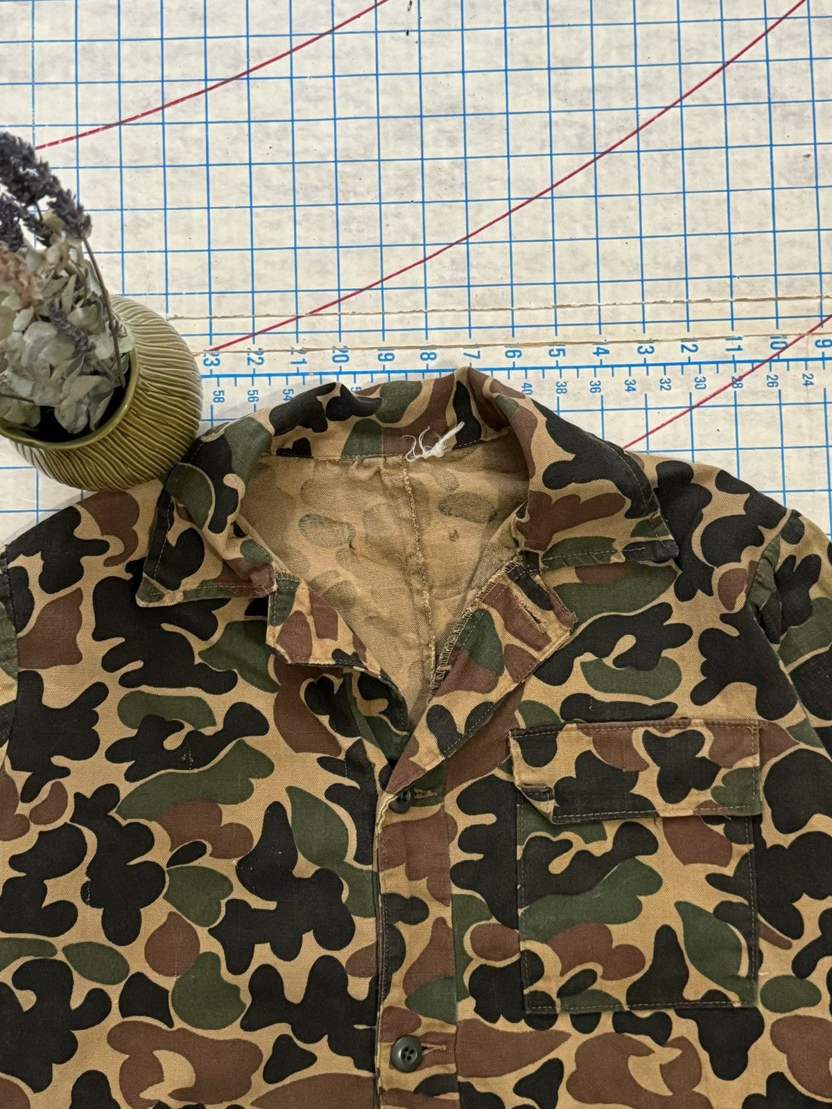 Vintage Vintage Camo Lightweight Hunting Jacket Fits Medium Size US M / EU 48-50 / 2 - 4 Thumbnail
