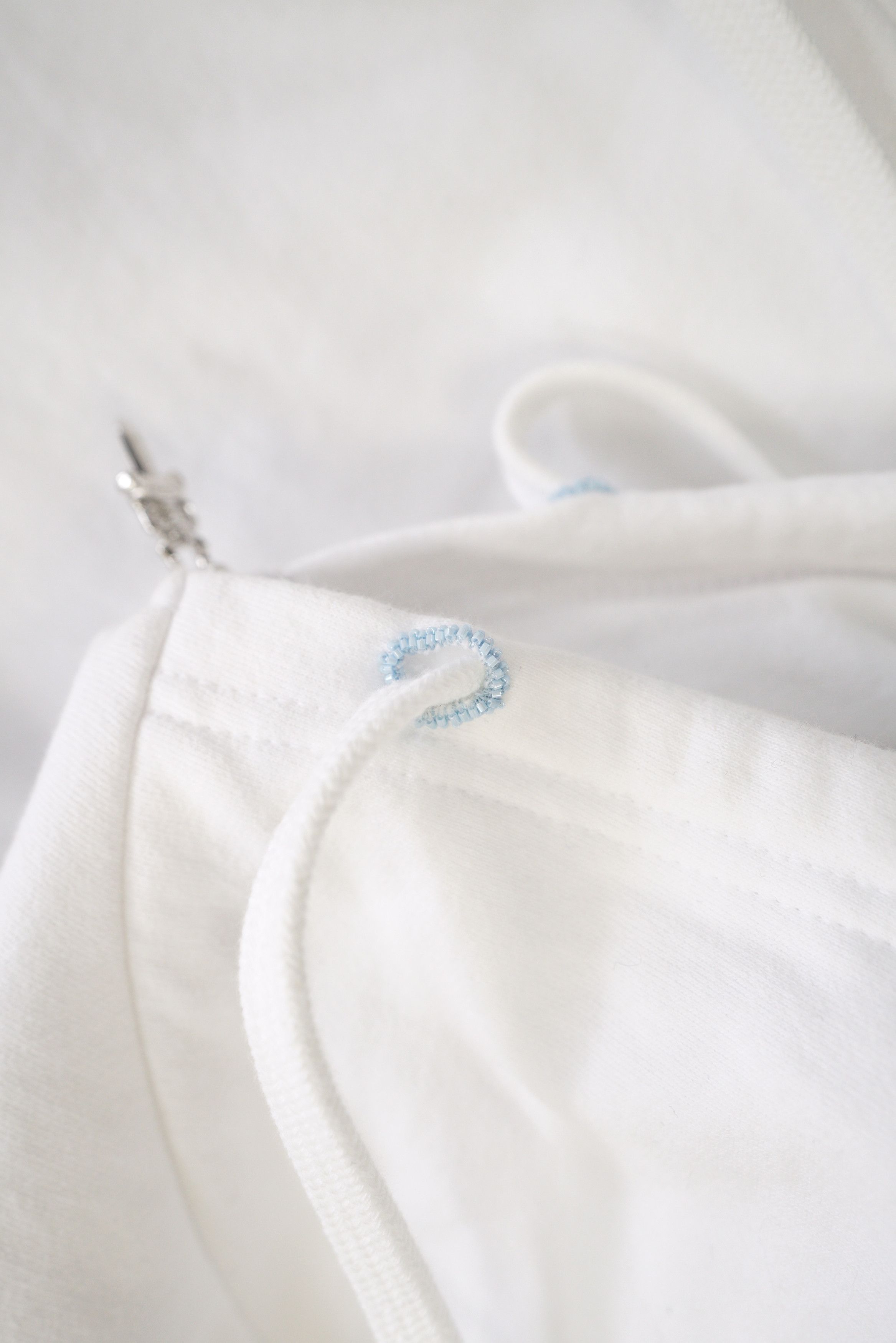 Chrome Hearts Chrome Hearts Beaded Horseshoe Logo White Zip Up Hoodie Size US S / EU 44-46 / 1 - 14 Thumbnail