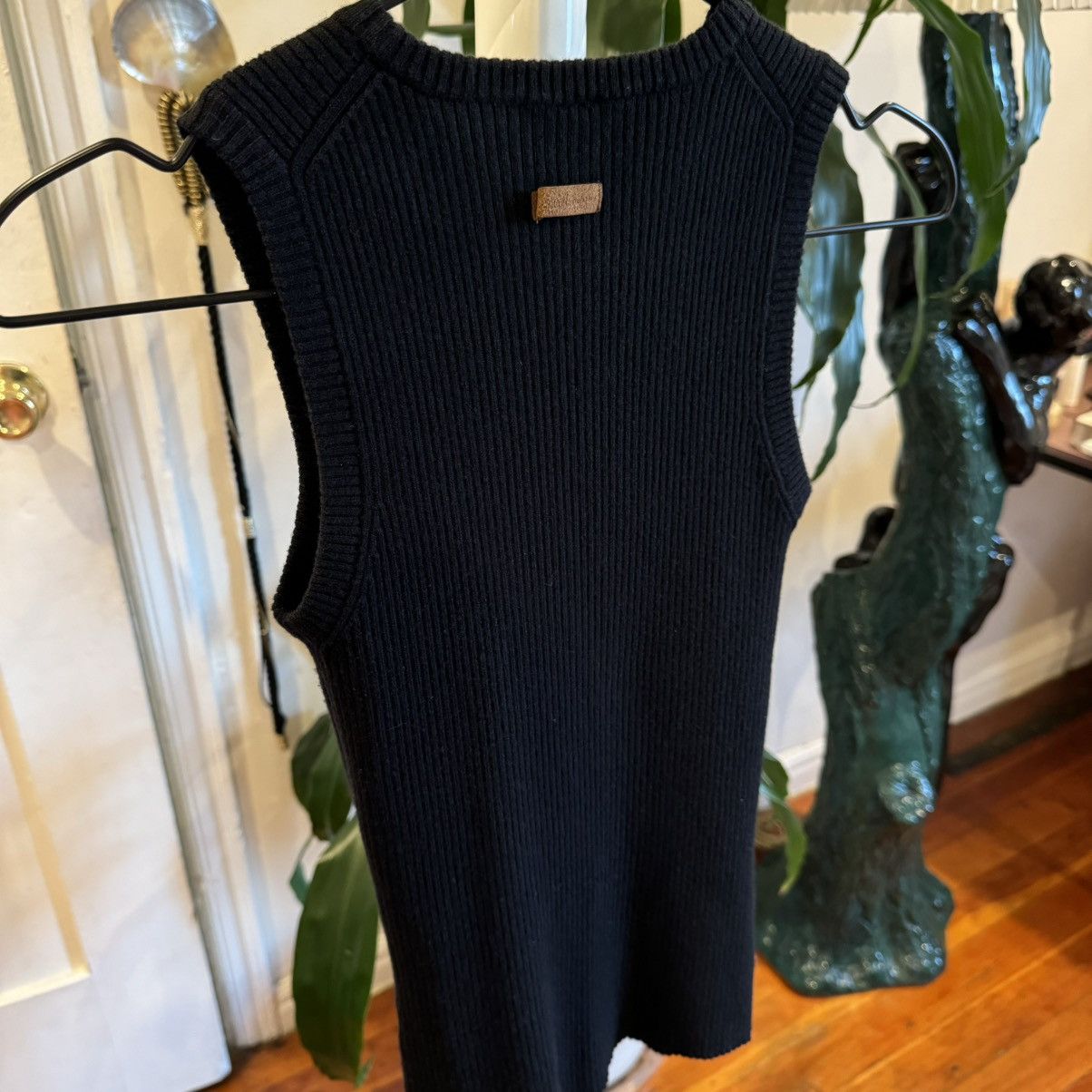 Dolce & Gabbana D&G knitted sleeveless shirt Size S / US 4 / IT 40 - 2 Thumbnail