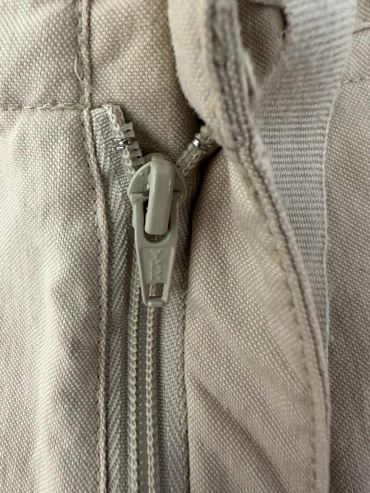 Nike × Vintage Nike Vintage Beige Baggy Sweatpants hype tn shox 90s Size US 32 / EU 48 - 5 Thumbnail