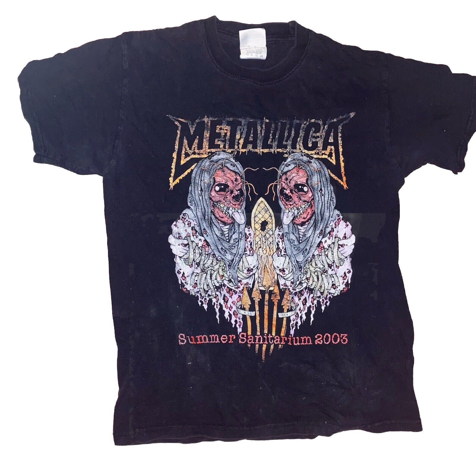 Metallica VTG '03 METALLICA Summer Sanitarium Band Tee Double Sided |  Grailed