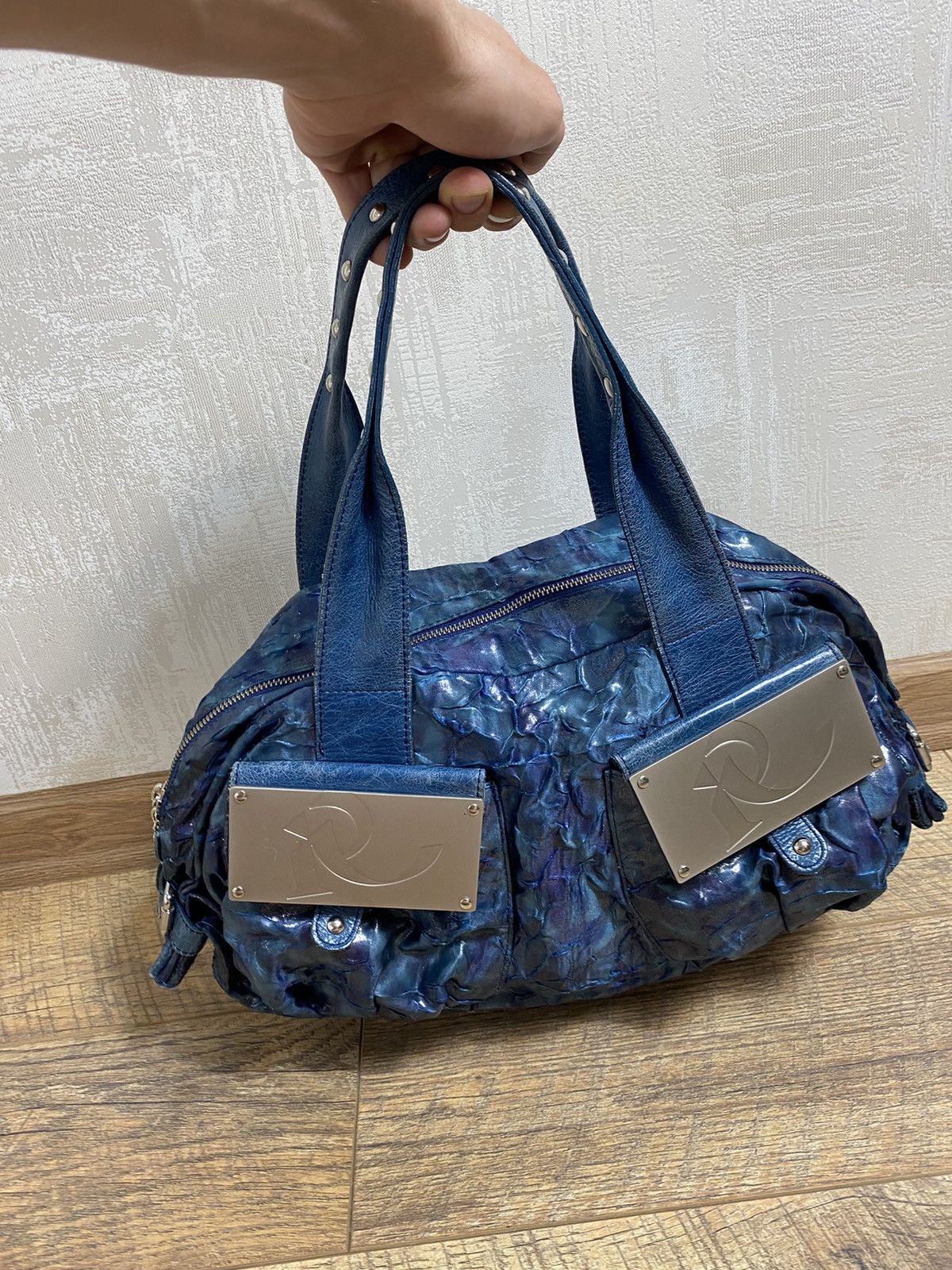 Other Ripani Made in Italy Bag. Blue Leather Size ONE SIZE - 1 Thumbnail