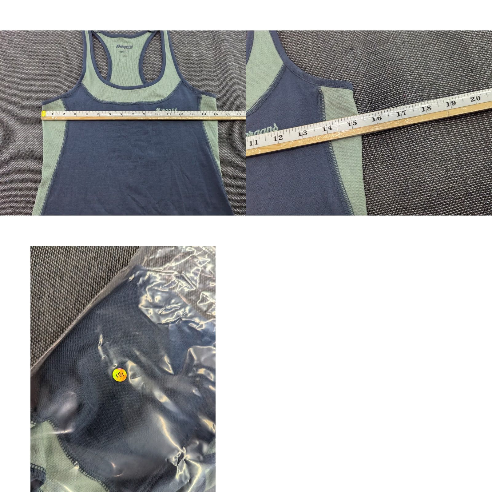 Vintage Bergans of Norway Womens Merino Wool Tank Top Singlet XS Track Field Shirt Top Shirt Size XS / US 0-2 / IT 36-38 - 8 Thumbnail
