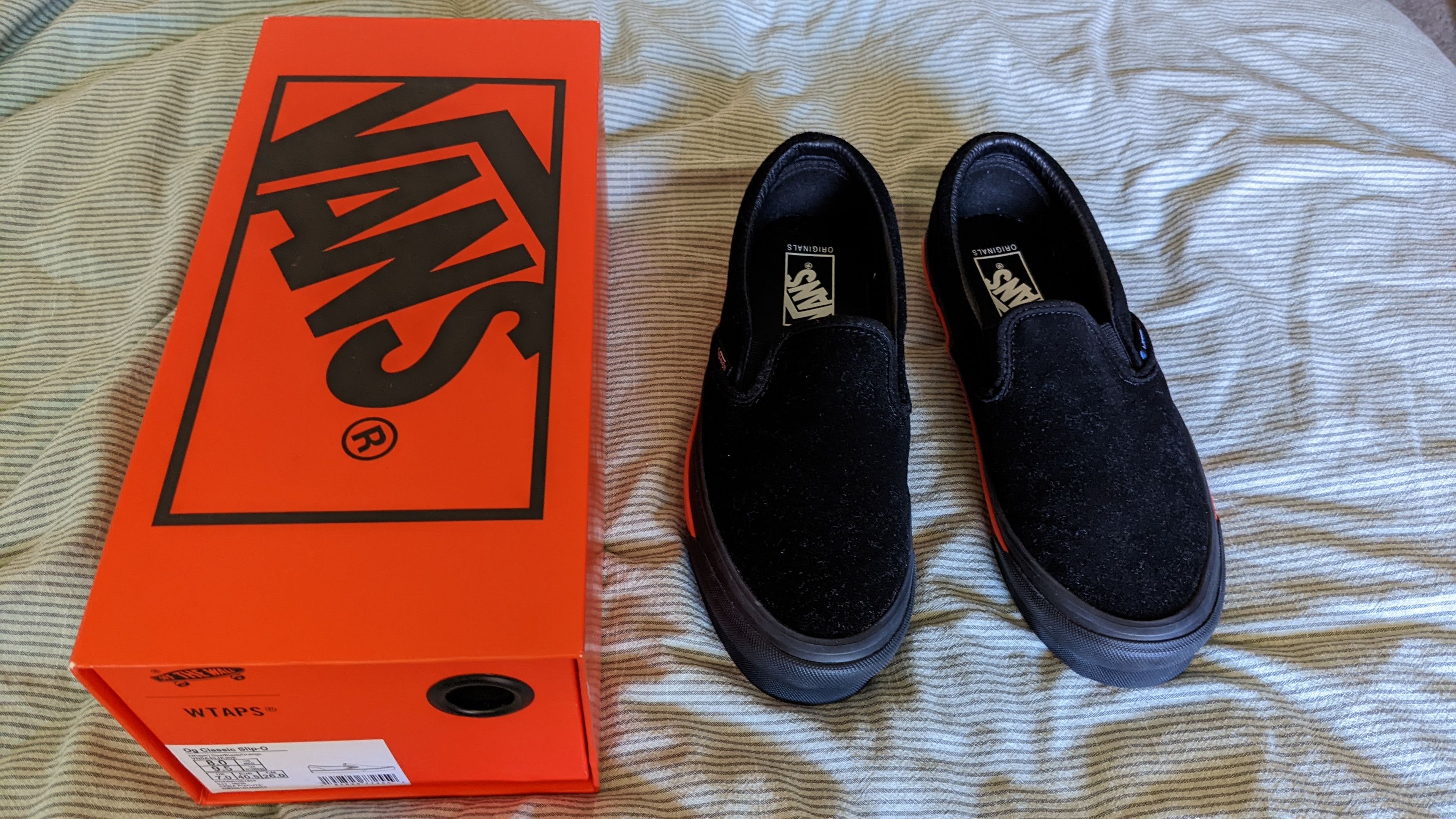 Vans × Wtaps Slip ons "GPS" Size US 8 / EU 41 - 1 Thumbnail
