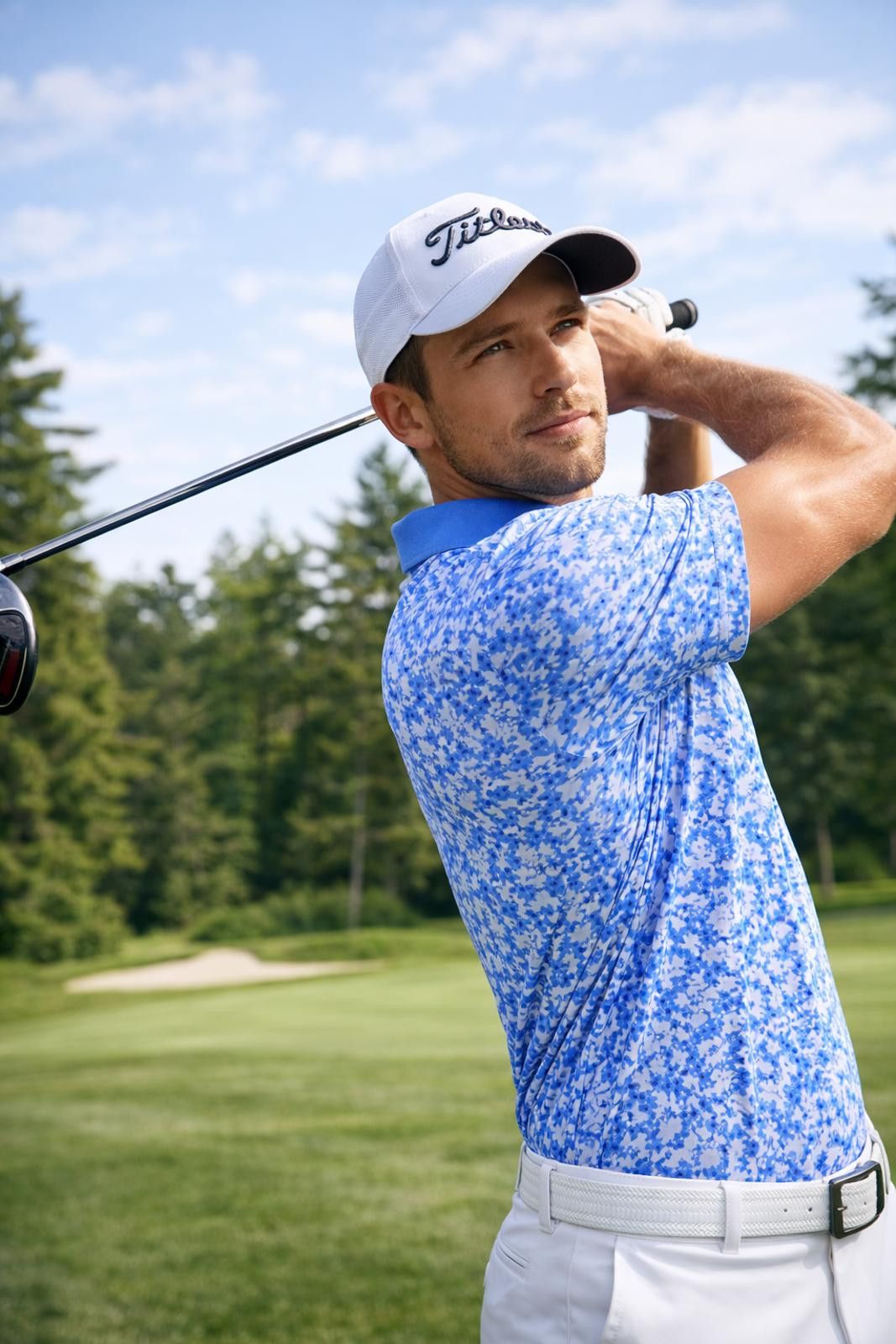 Other Elite Sky Floral Polo Size US M / EU 48-50 / 2 - 4 Thumbnail