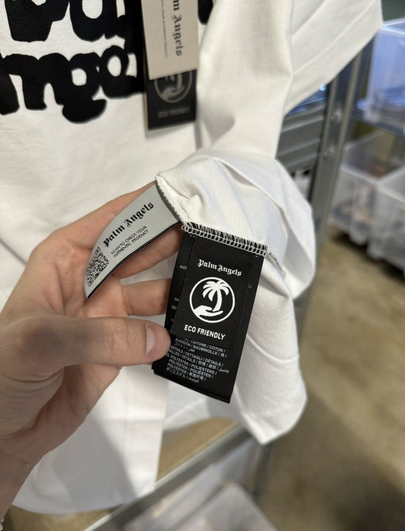 Palm Angels Palm Angels Logo T-Shirt NEW 450$ Size US S / EU 44-46 / 1 - 4 Thumbnail