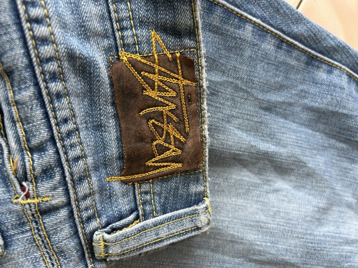 Stussy Stussy Semi Bootcut Distressed Jeans Size 26" / US 2 / IT 38 - 13 Thumbnail