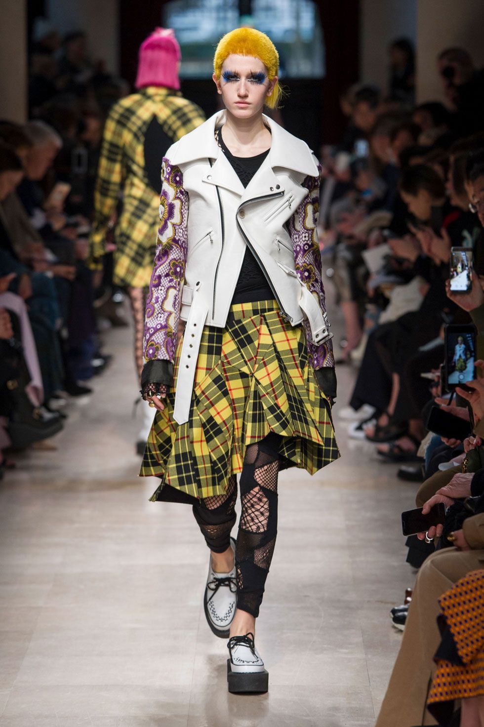 Comme des Garcons × Junya Watanabe Junya Watanabe 17FW Patchwork Biker Jacket Size US M / EU 48-50 / 2 - 8 Thumbnail