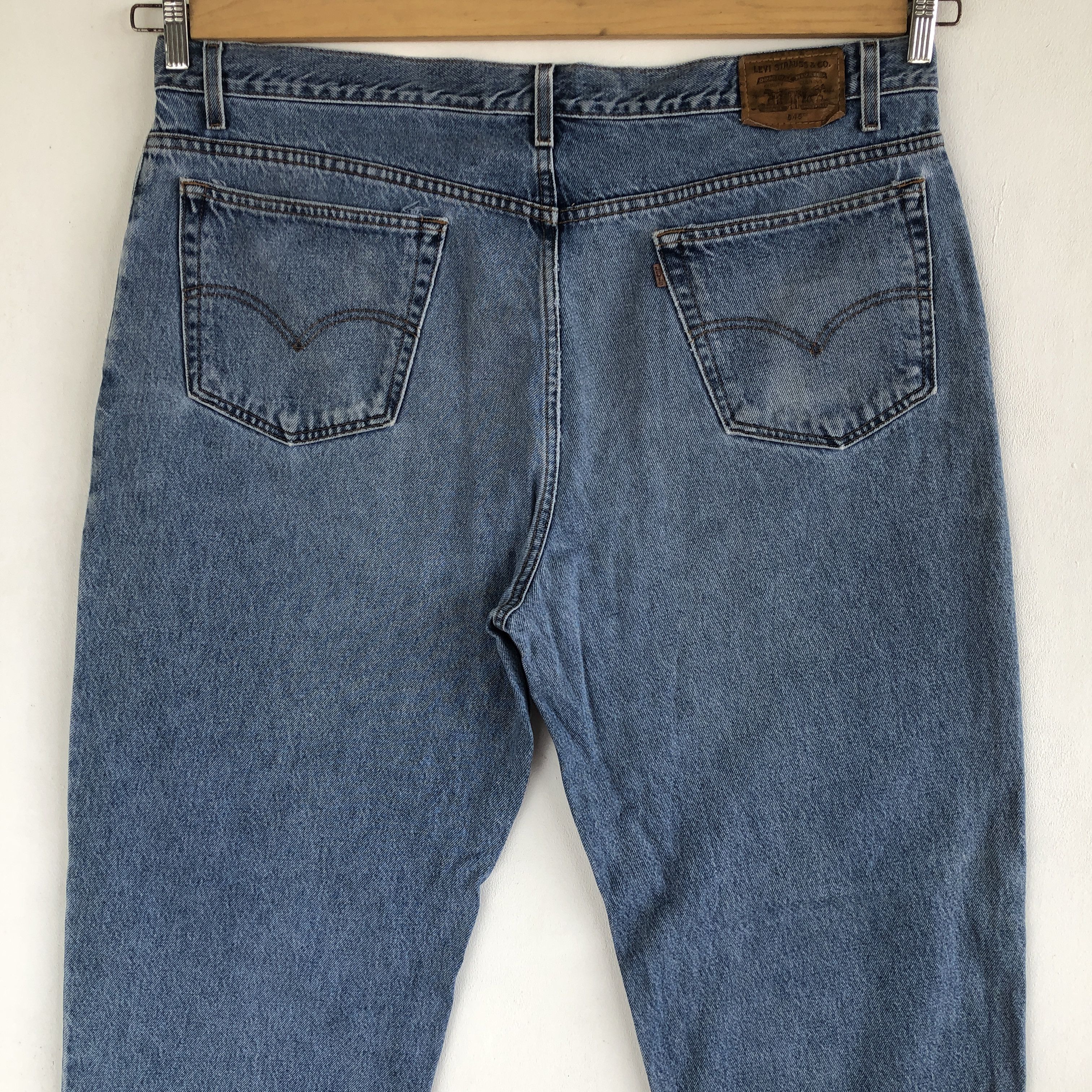Levi's Vintage Levis Jeans Levis 545 Denim Levis Orange Tab Pants Size US 42 / EU 58 - 4 Thumbnail