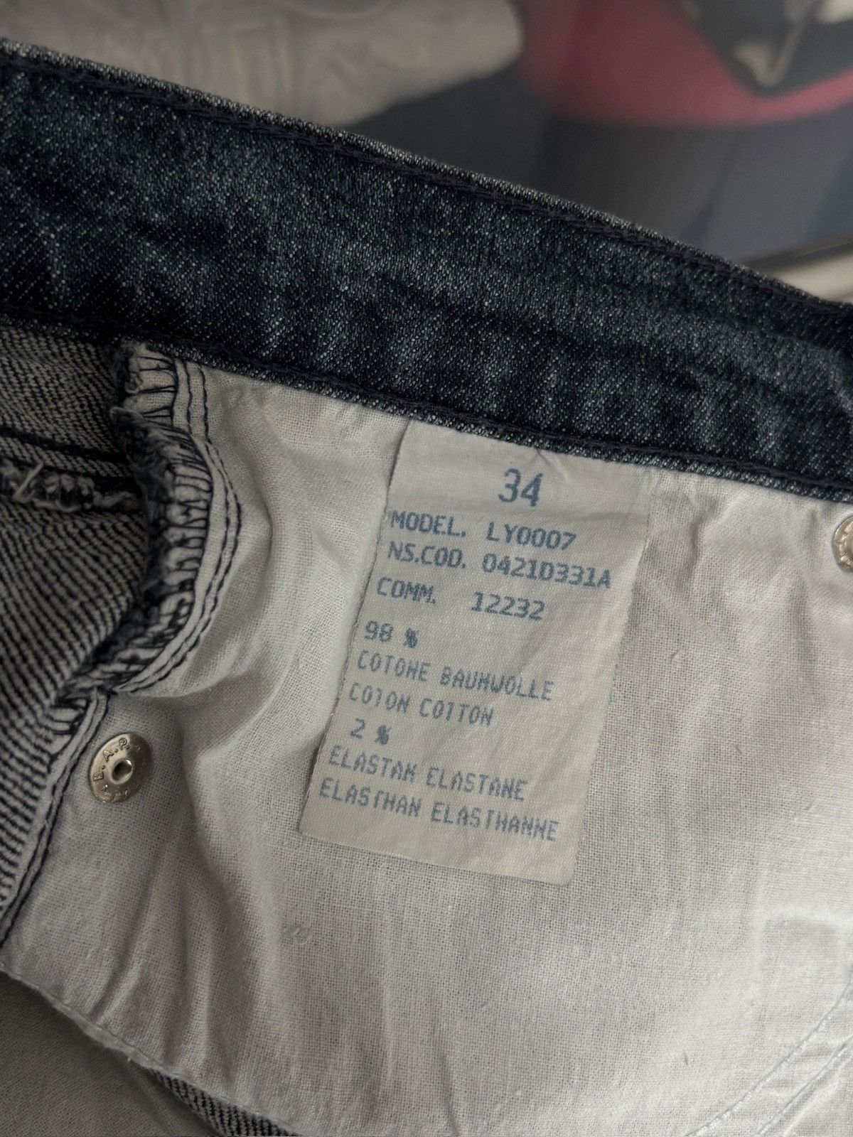 Valentino Valentino Jeans dark blue vintage pants Size 25" / US 0 / IT 36 - 10 Thumbnail