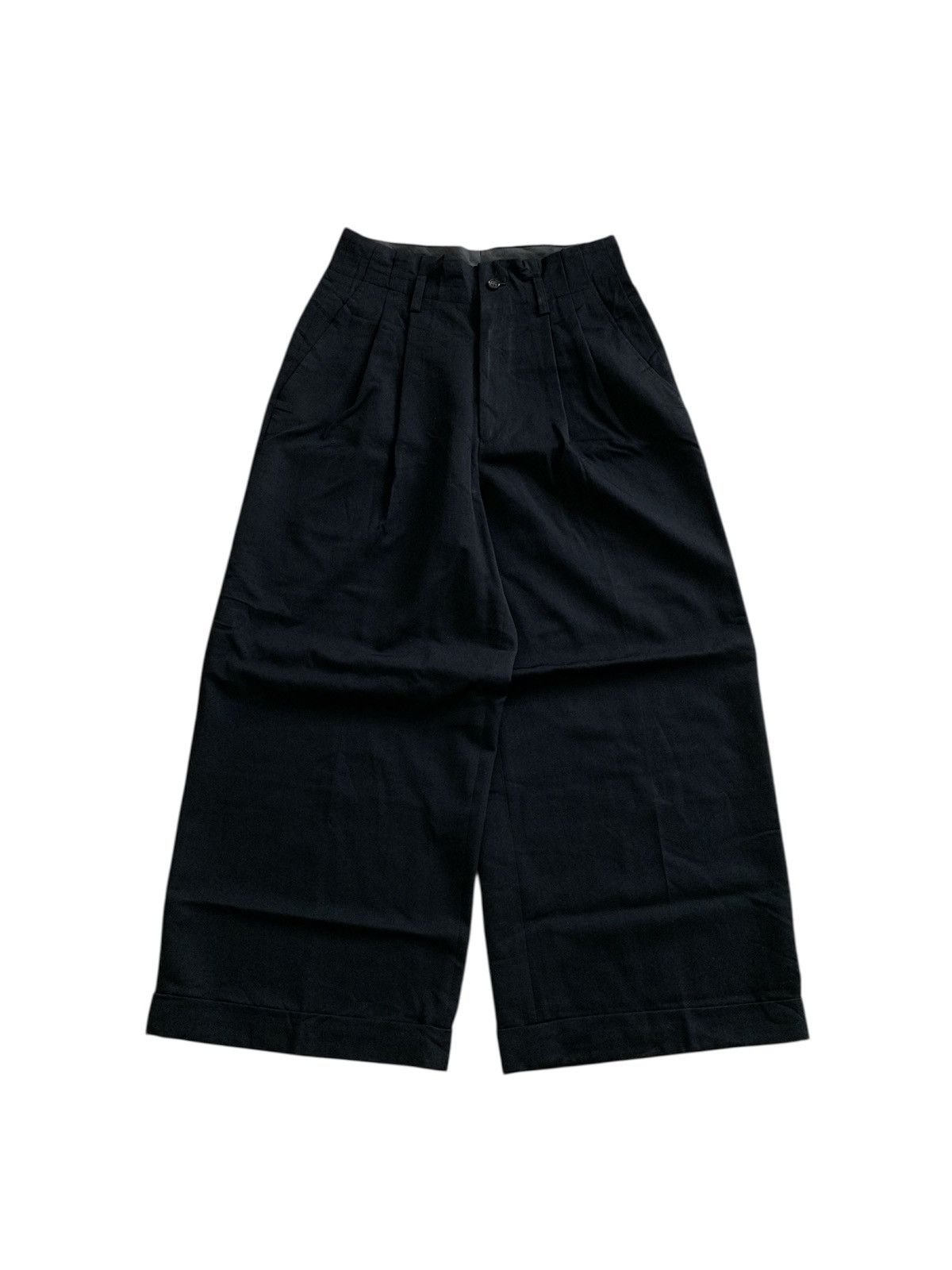 Comme Des Garcons Wool Ultrawide Leg Pants